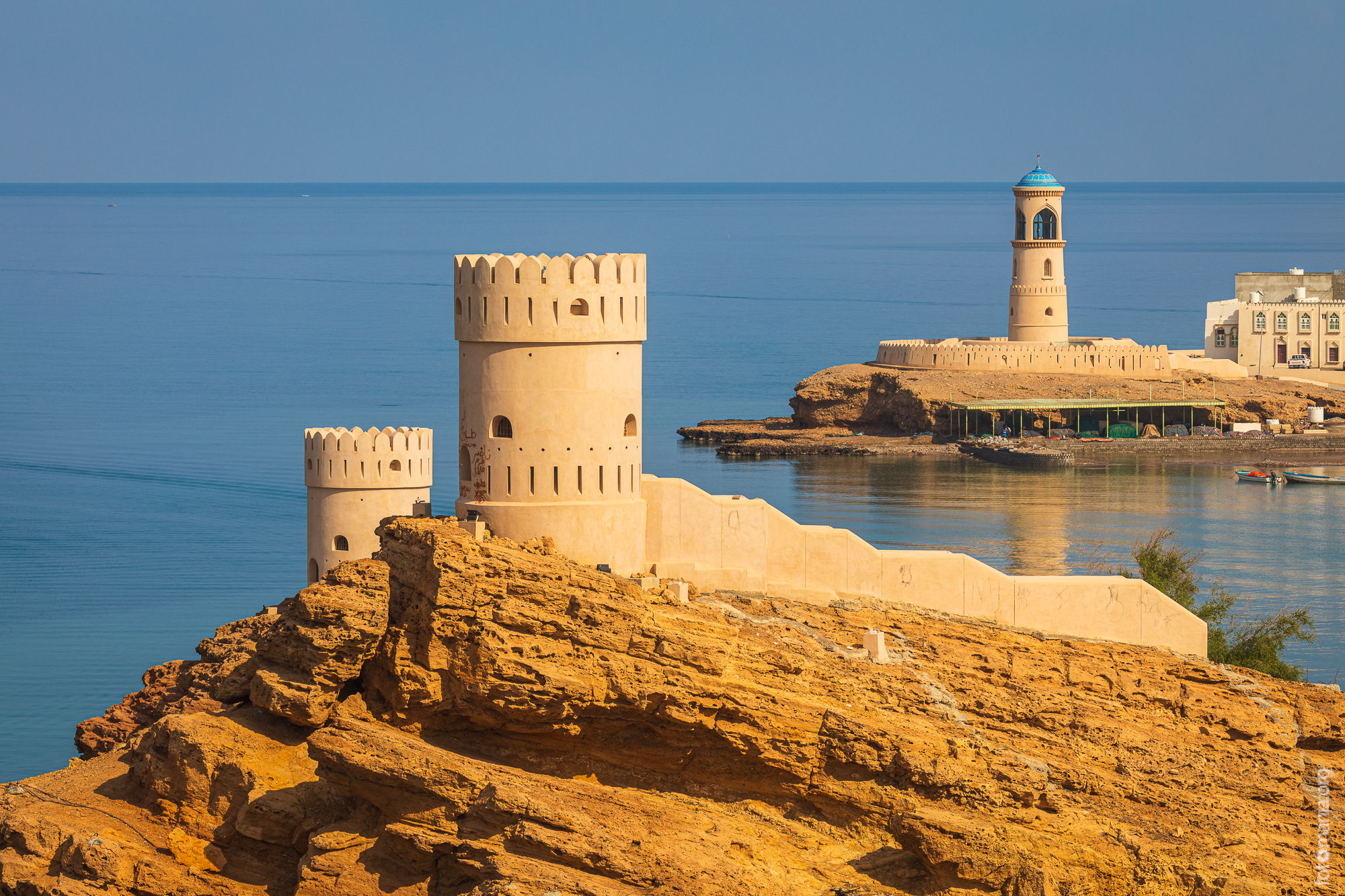 Al Ayjah watchtowers and lighthouse, Oman