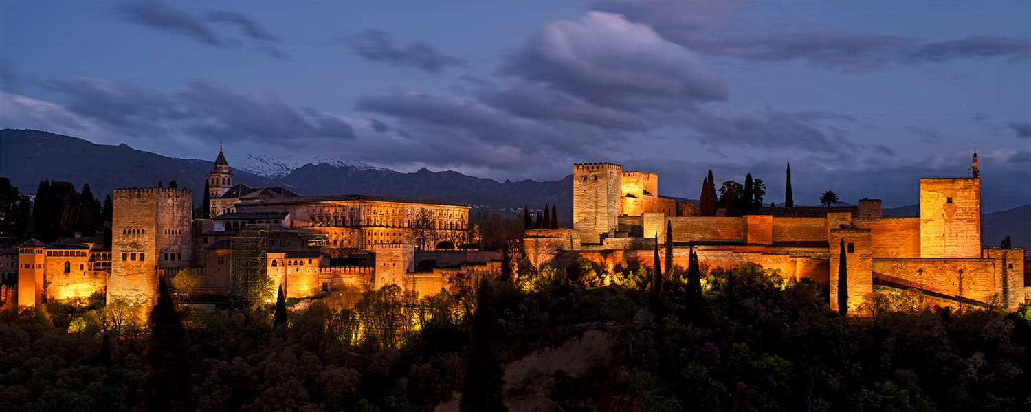 Panorama de Alhambra, Spain