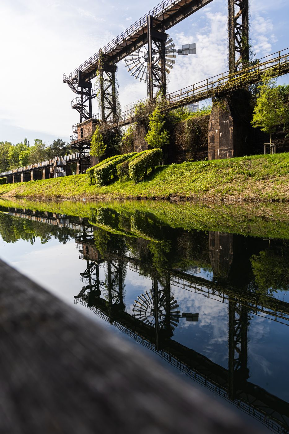 Alte Emscher, Landschaftspark Duisburg, Germany