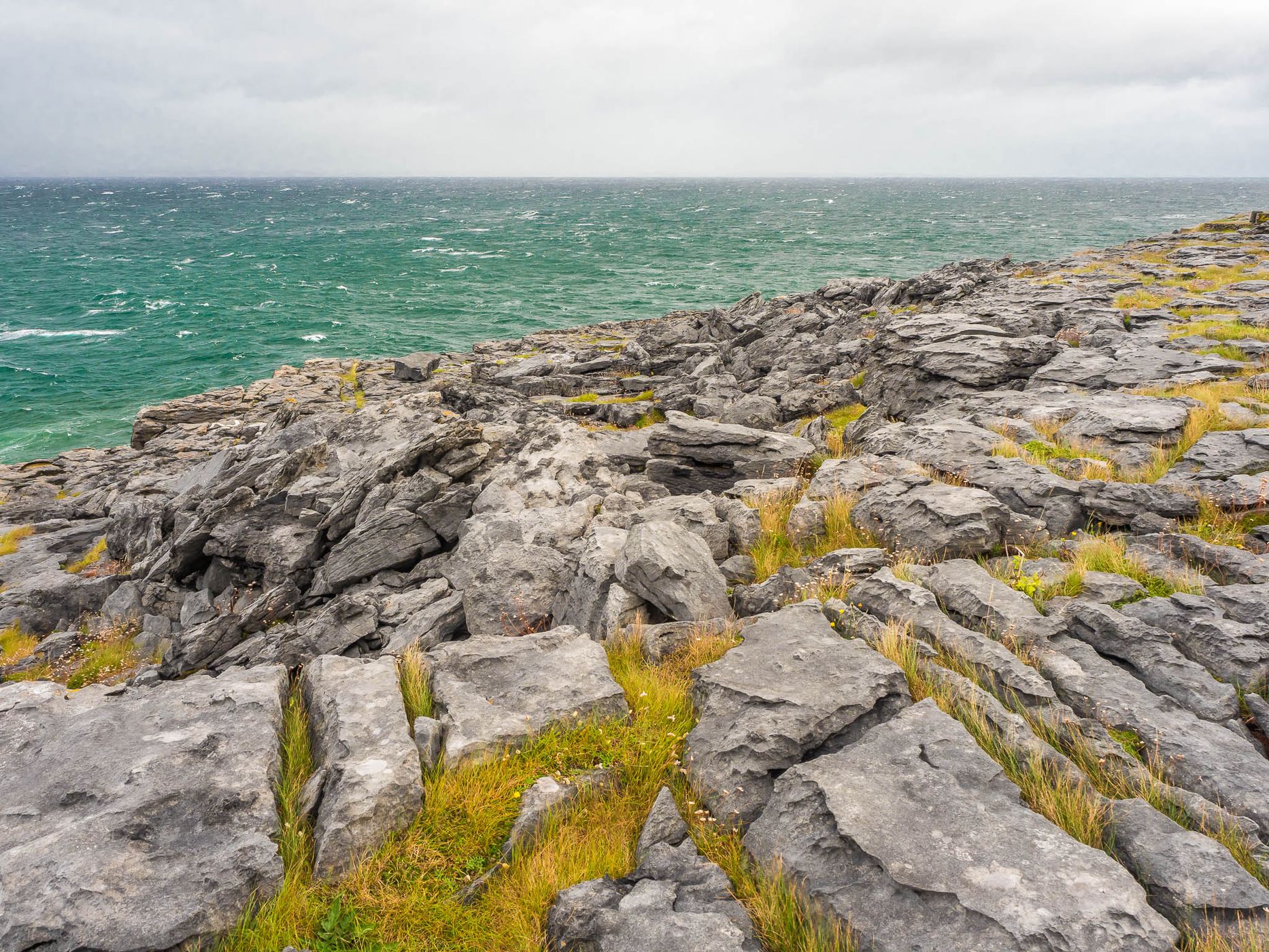At the  Black Head Lighthouse, Ireland