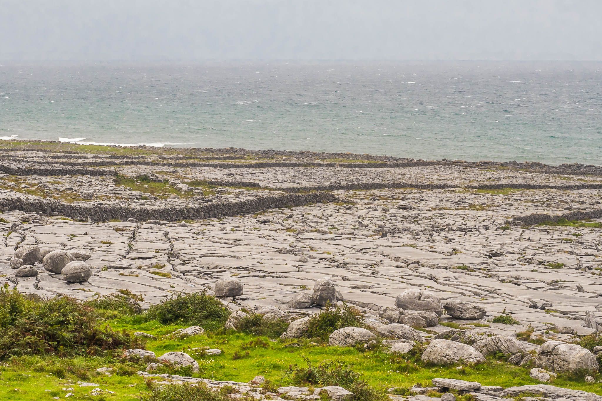 At the  Black Head Lighthouse, Ireland
