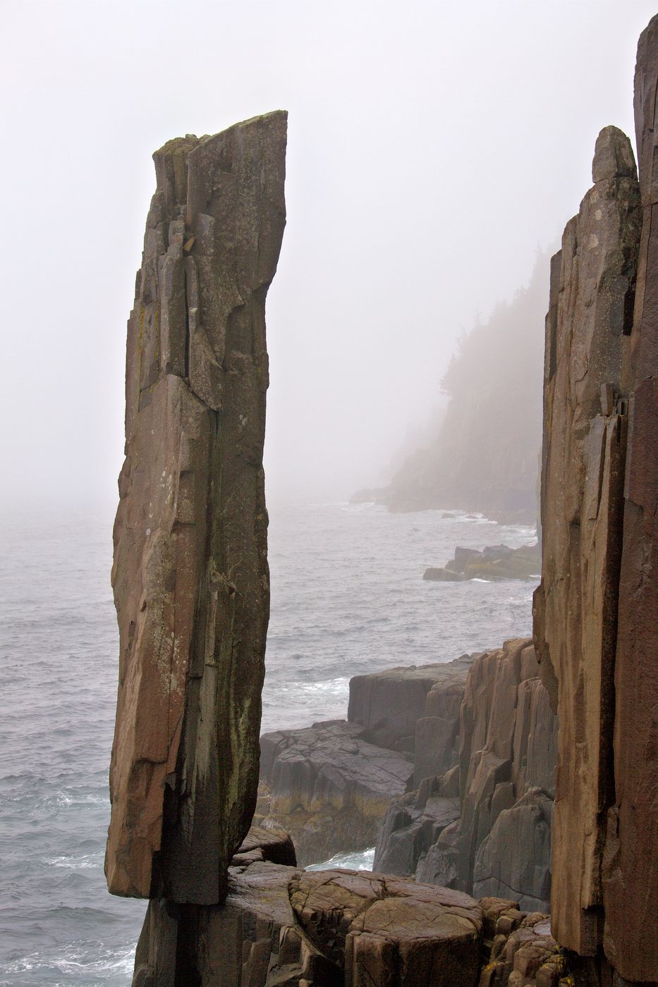 Balancing Rock, Nova Scotia, Canada