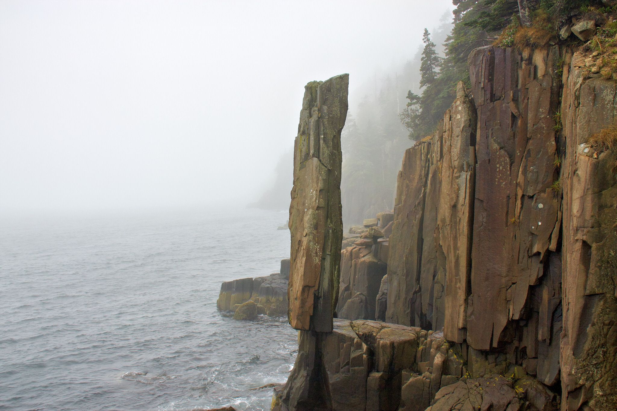 Balancing Rock, Nova Scotia, Canada