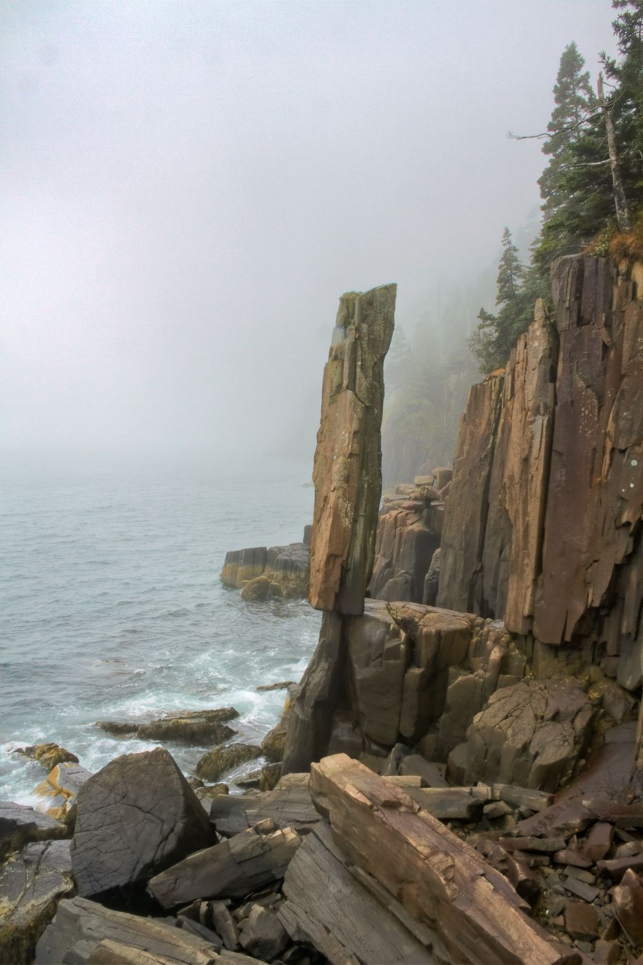 Balancing Rock, Nova Scotia, Canada