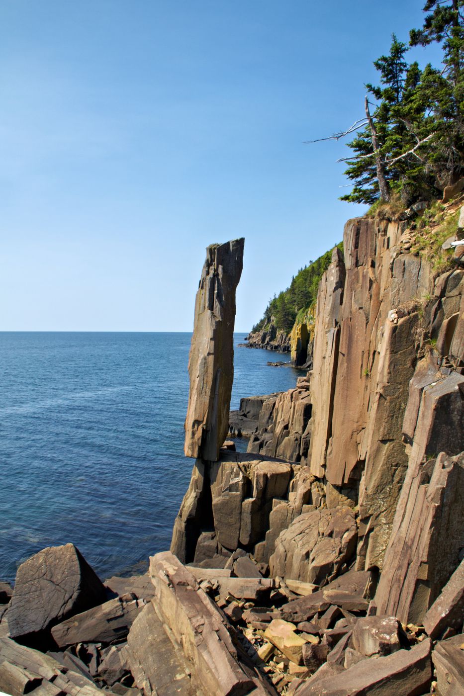 Balancing Rock, Nova Scotia, Canada