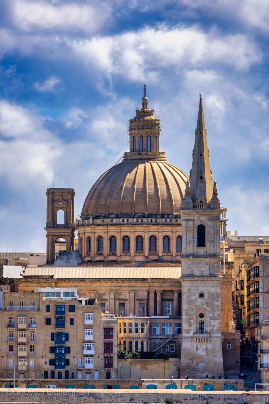 Basilica Our Lady of Mount Carmel. St Paul's Cathedral. Valetta, Malta