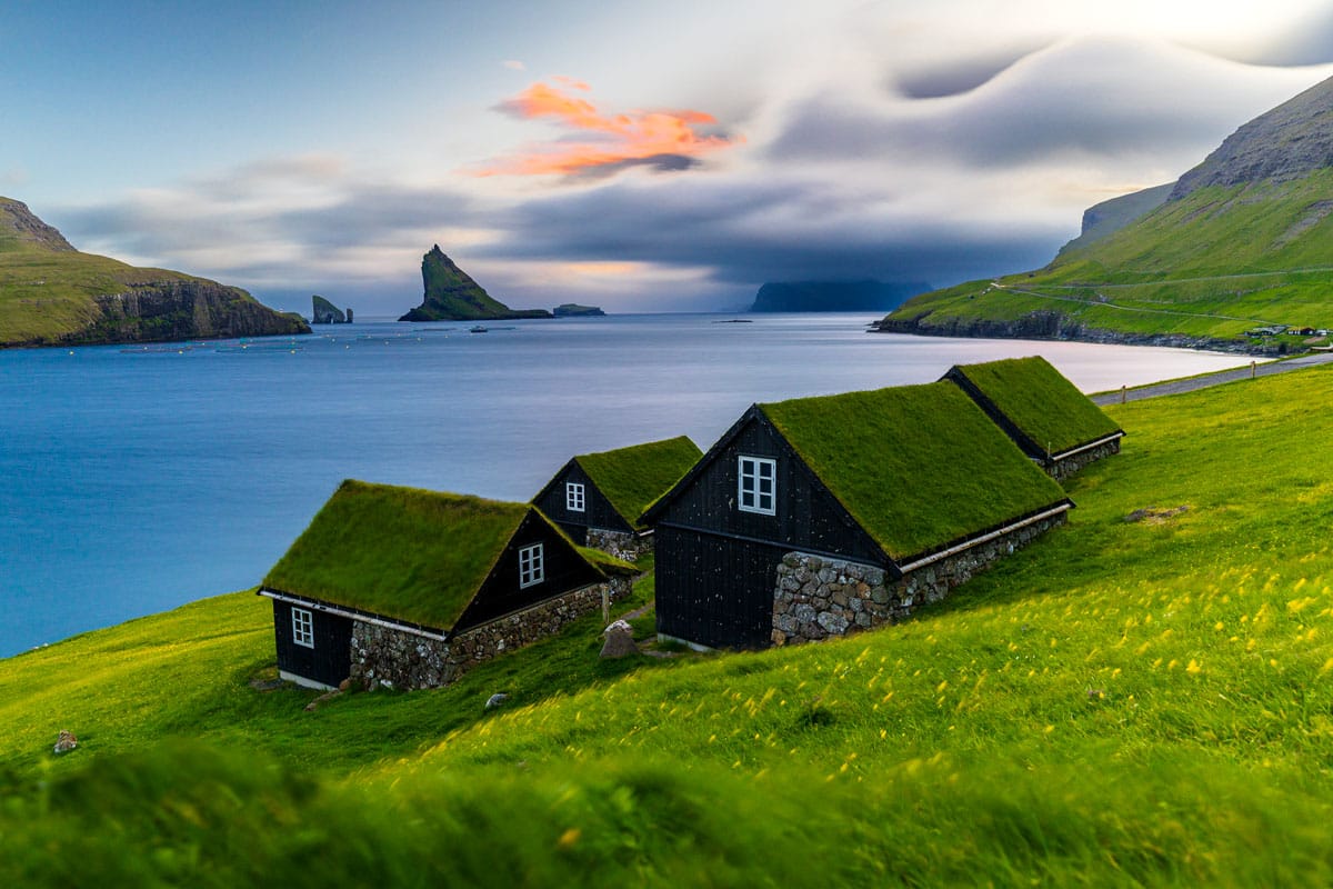 Biggujarvegr road, Faroe Islands