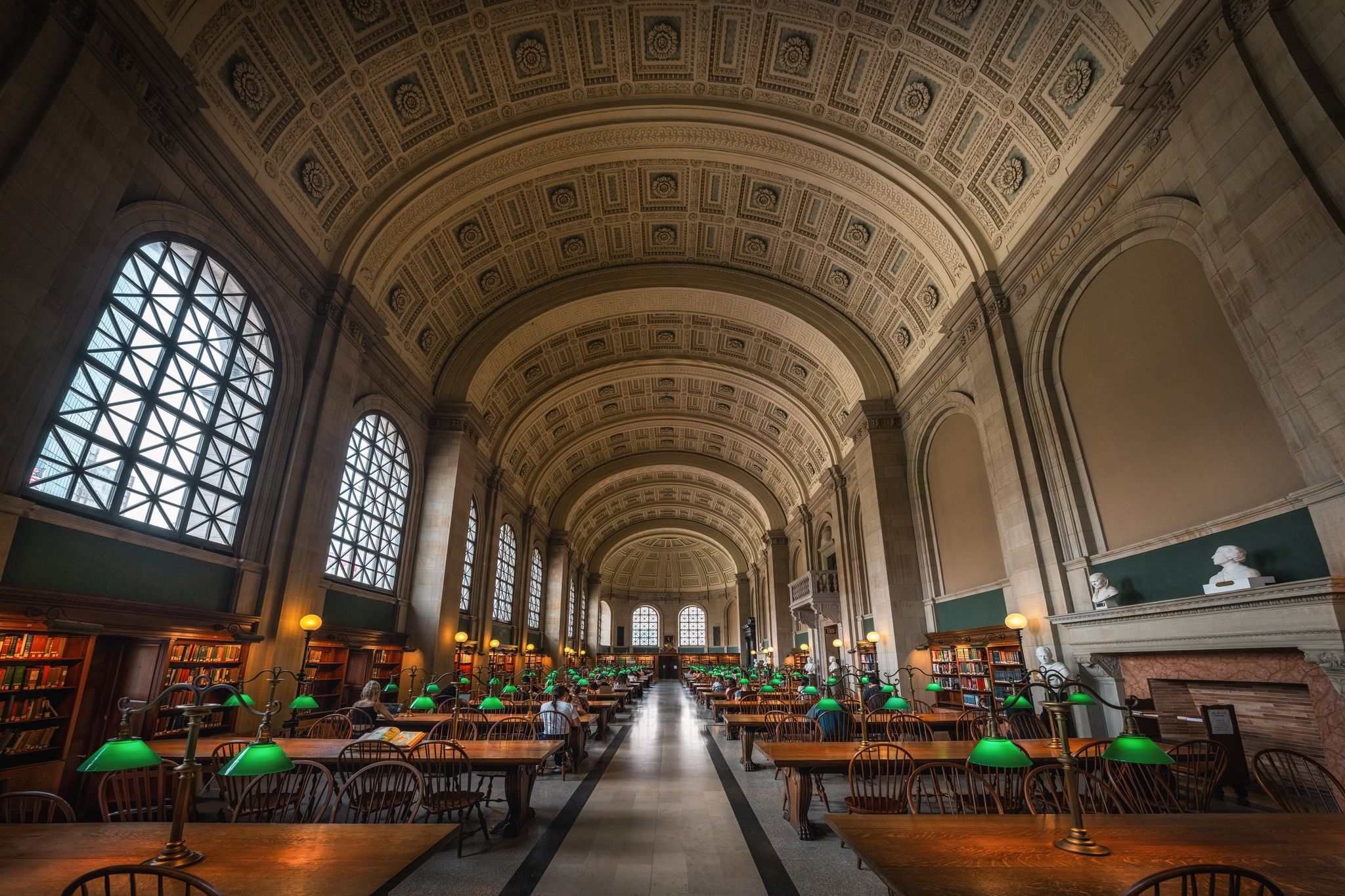 Boston Public Central Library, USA