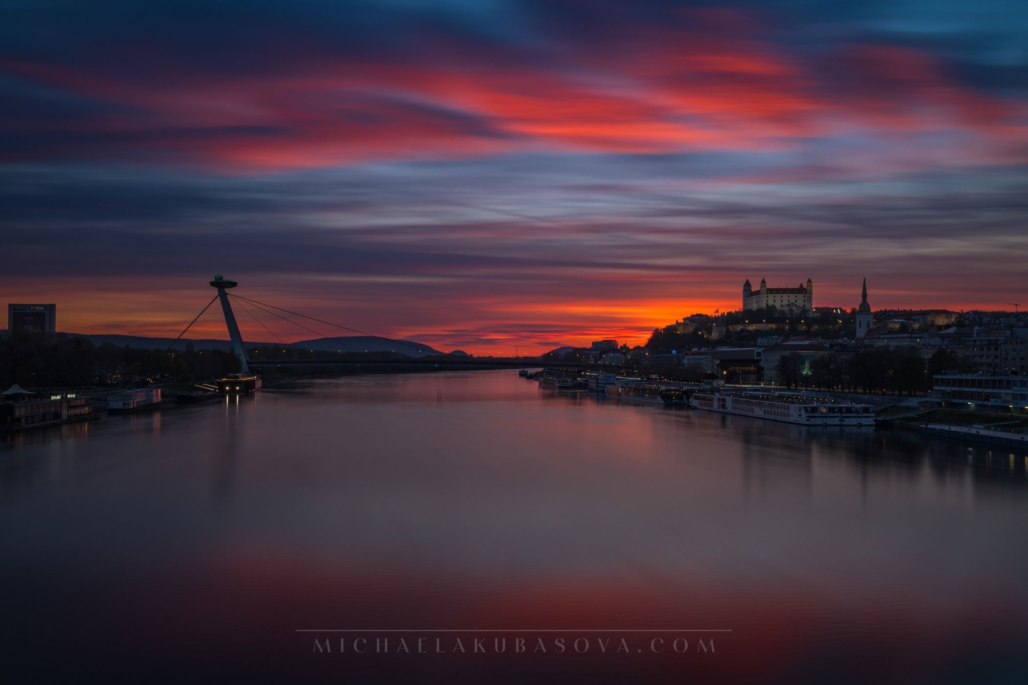 Bratislava Old Bridge - Old town Cityscape, Slovakia (Slovak Republic)