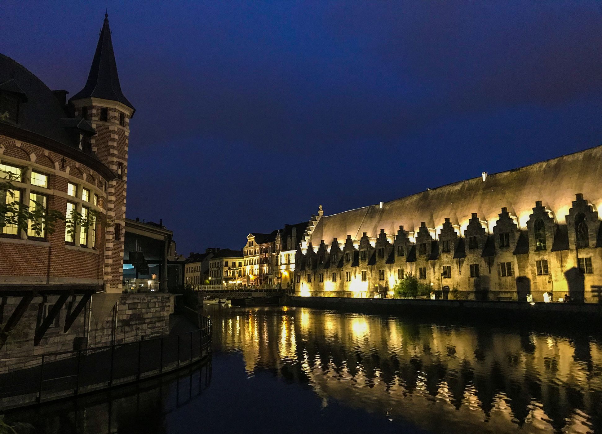 Bridge view, Belgium