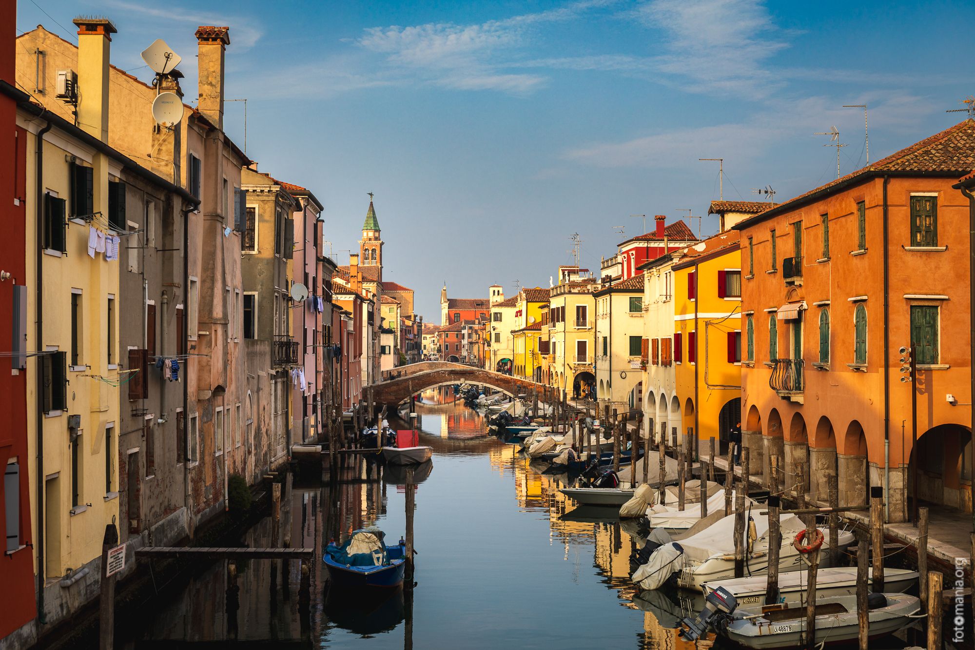 Canal in Chioggia, Italy