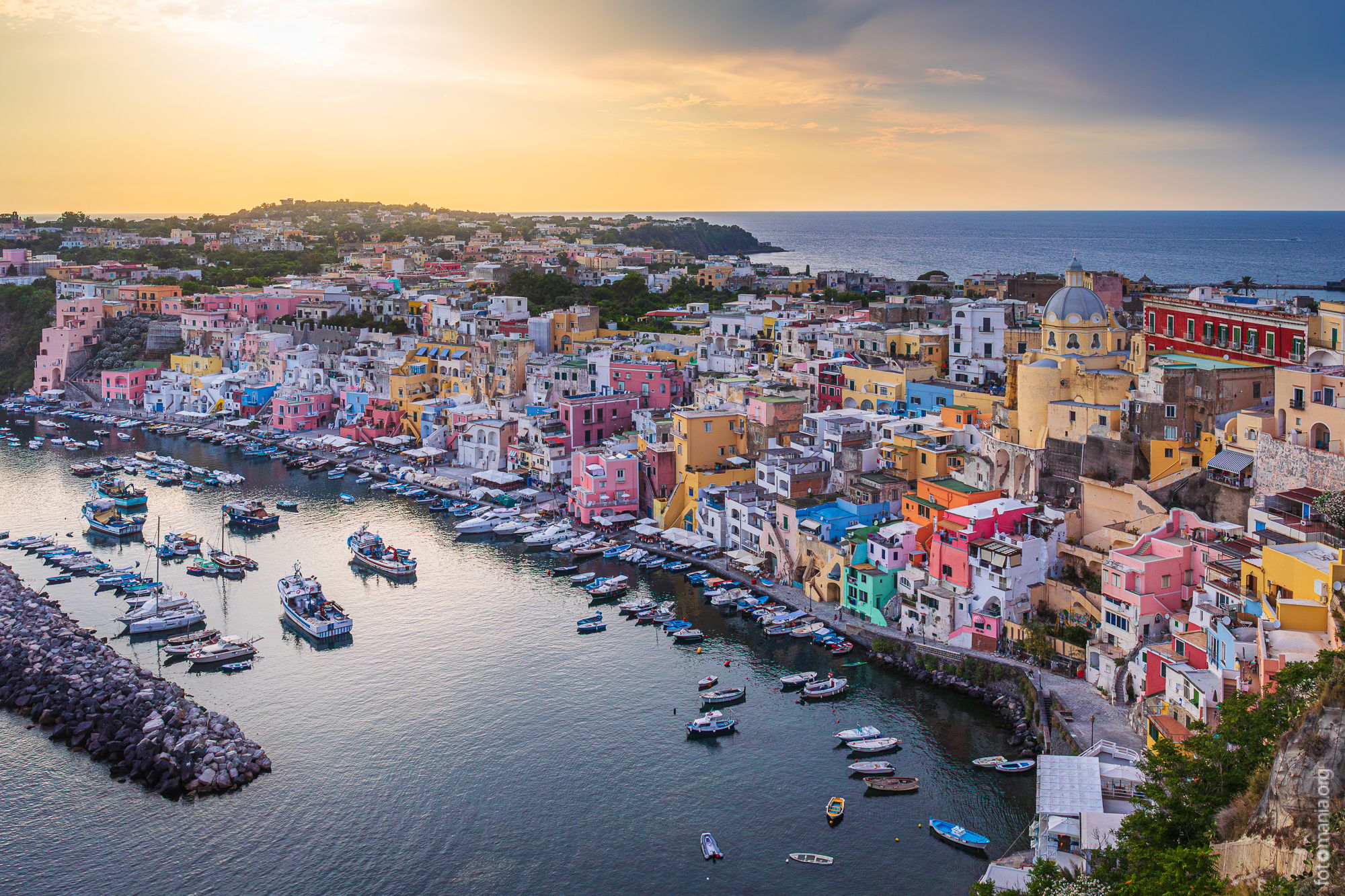 Corricella, Procida, Italy