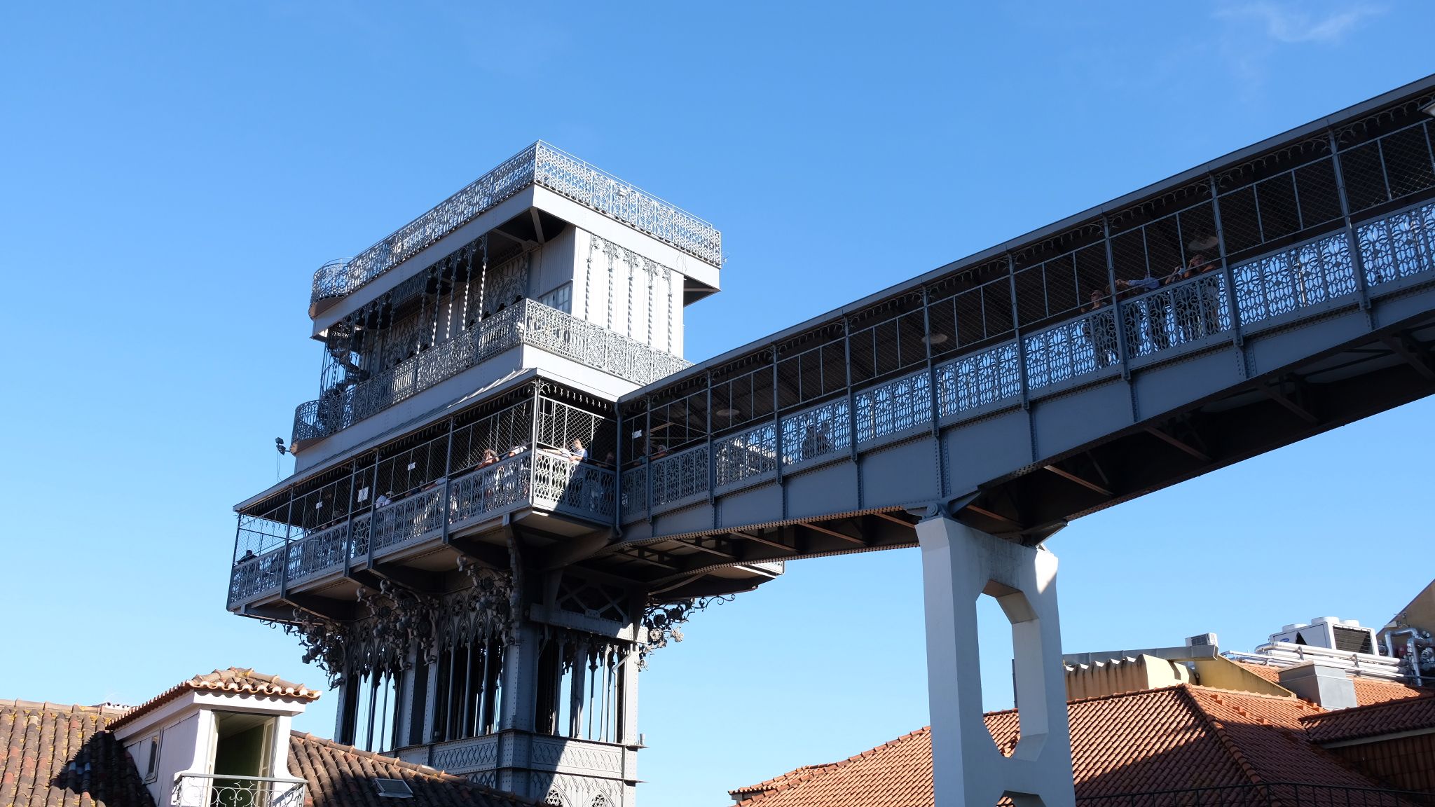 Elevador de Santa Justa, Lisbon, Portugal