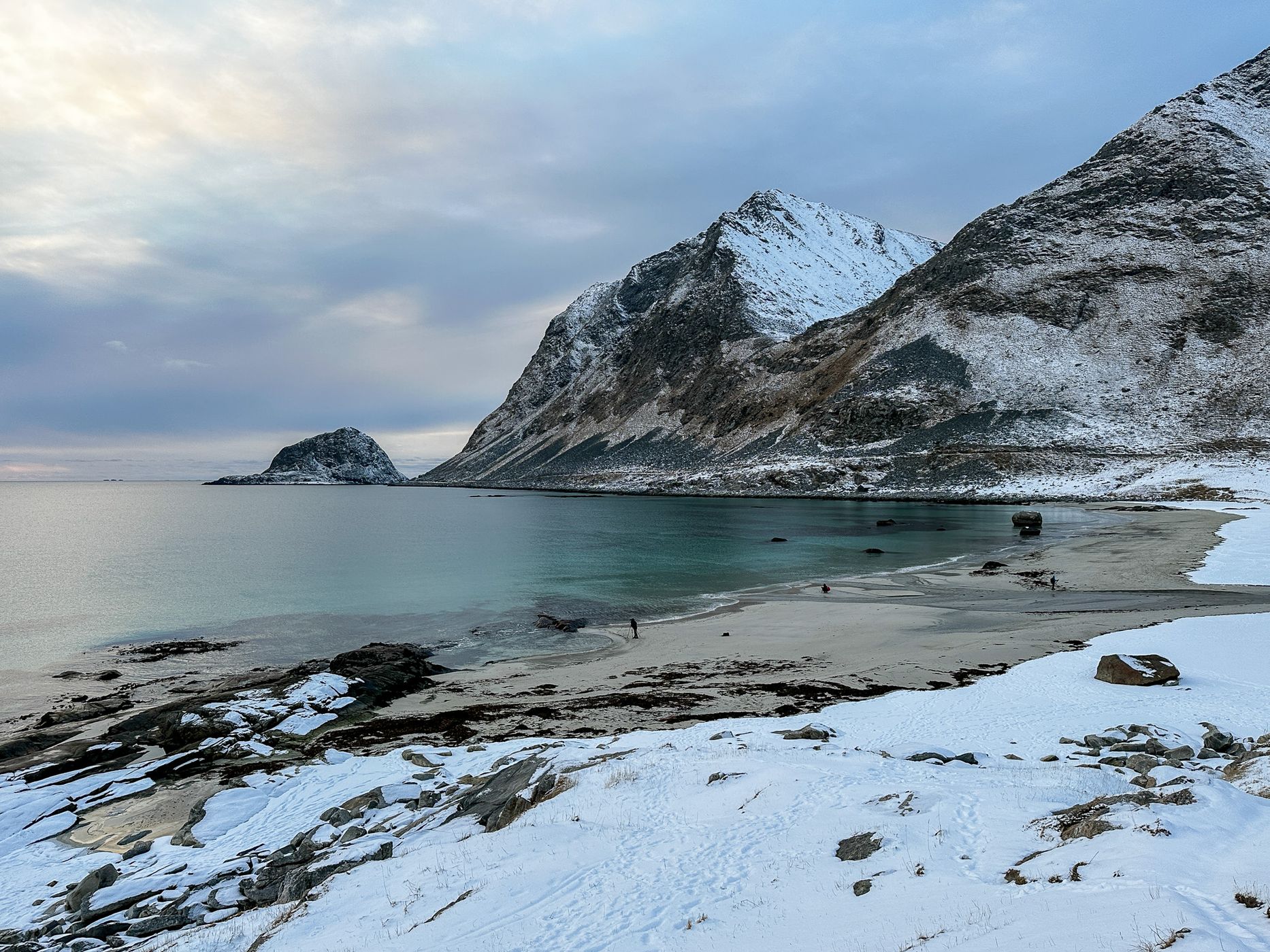 Haukland Beach, Lofoten, Norway