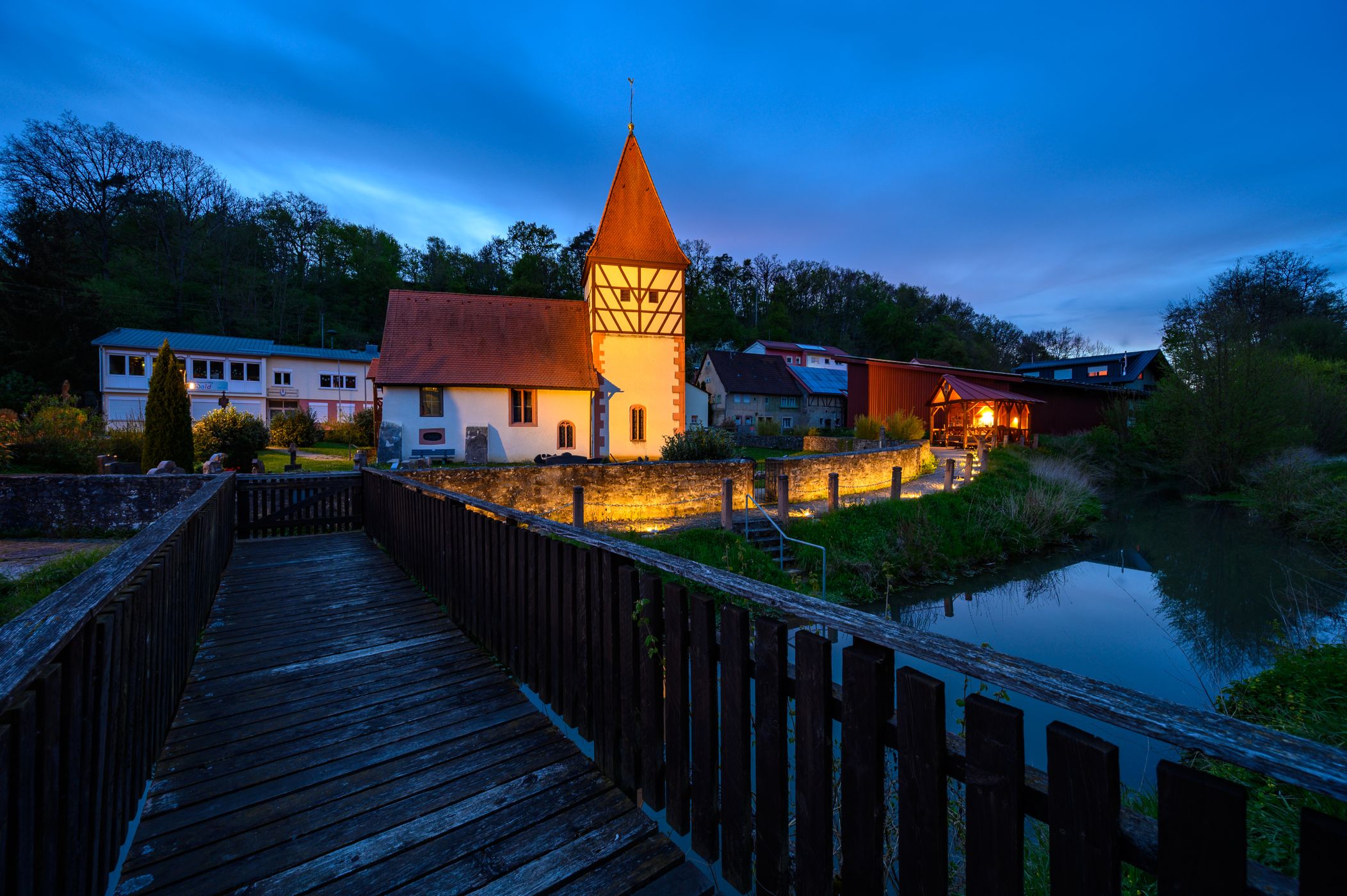 Hemsbach Church, Germany