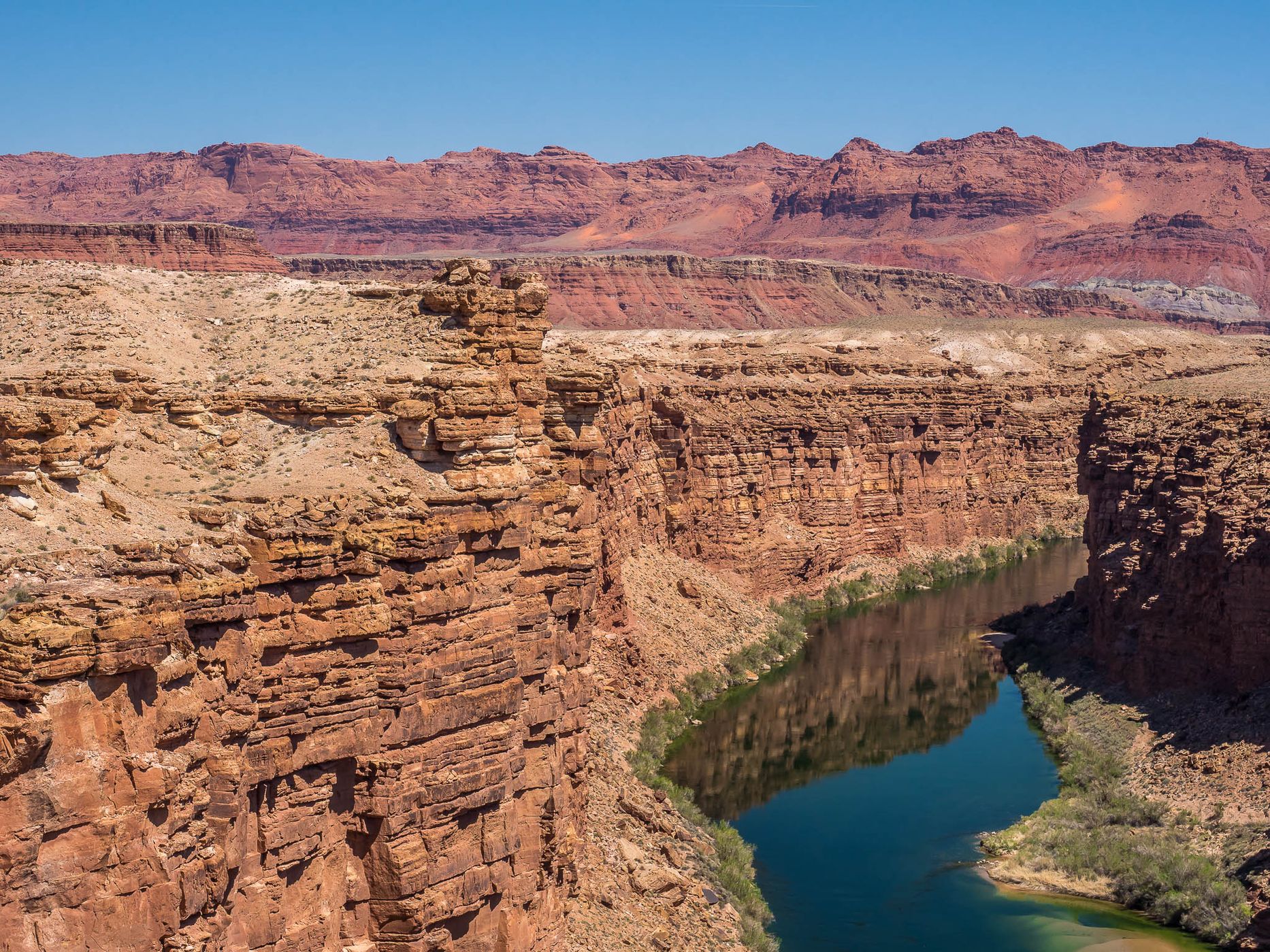 Historic Navajo Bridge, Marble Canyon, Arizona, USA