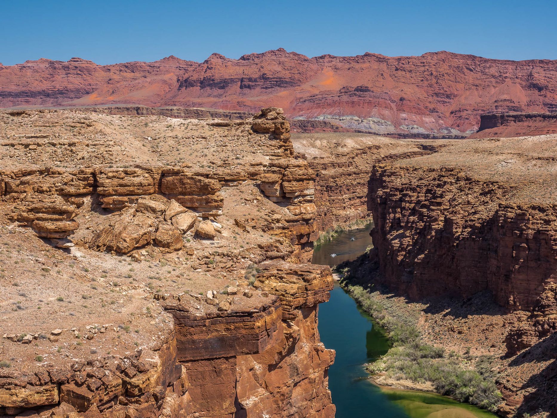 Historic Navajo Bridge, Marble Canyon, Arizona, USA