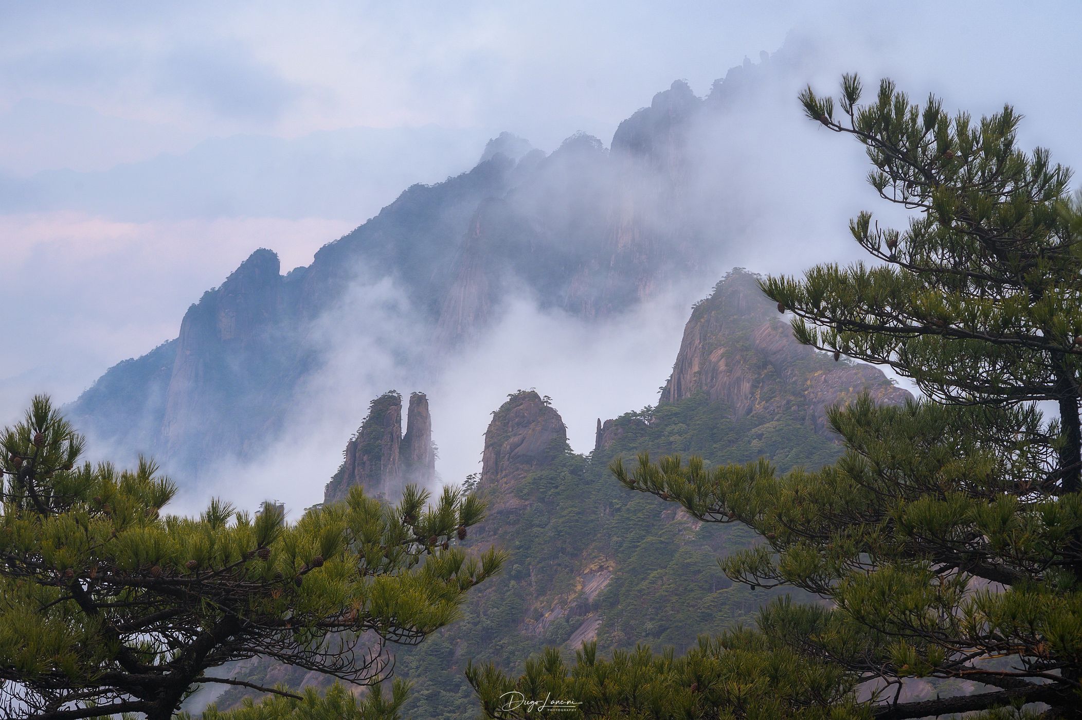 Huangshan mountain, China