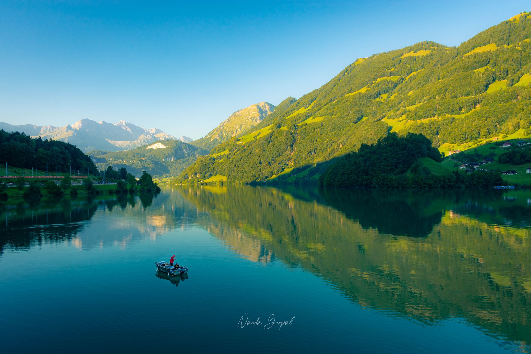 Kaiserstuhl, Lake Lungern, Switzerland