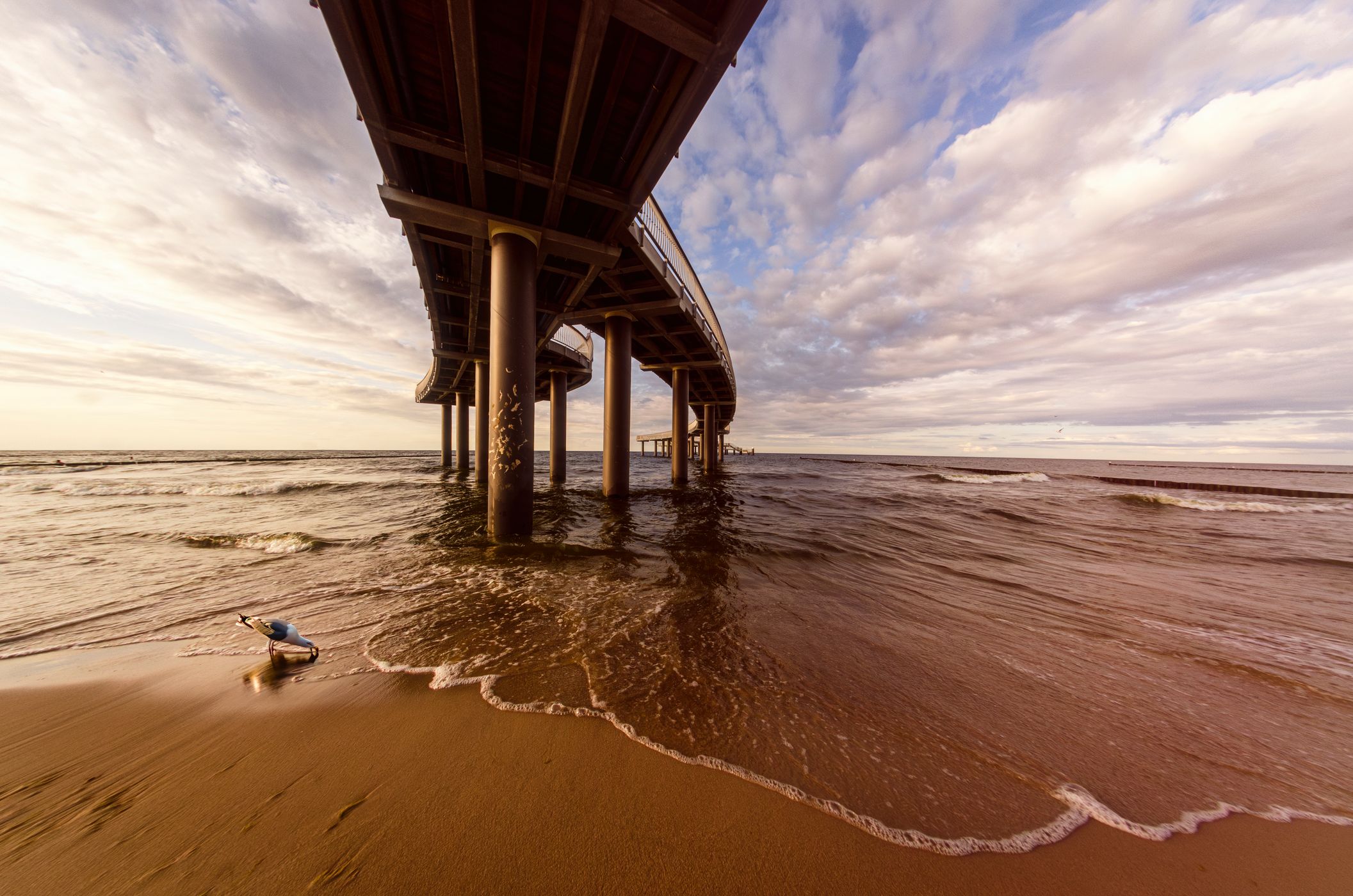 Koserow Pier, Usedom, Germany