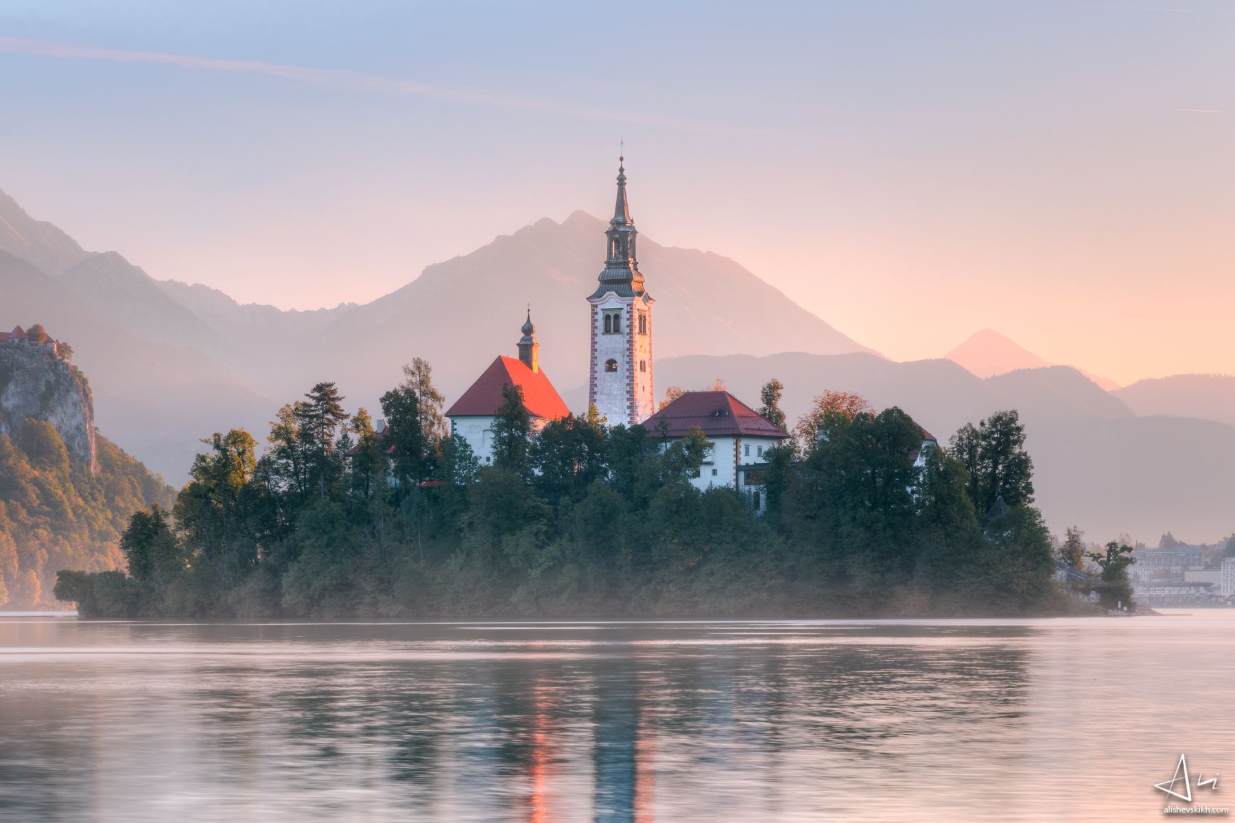 Lake Bled, Julian Alps, Slovenia