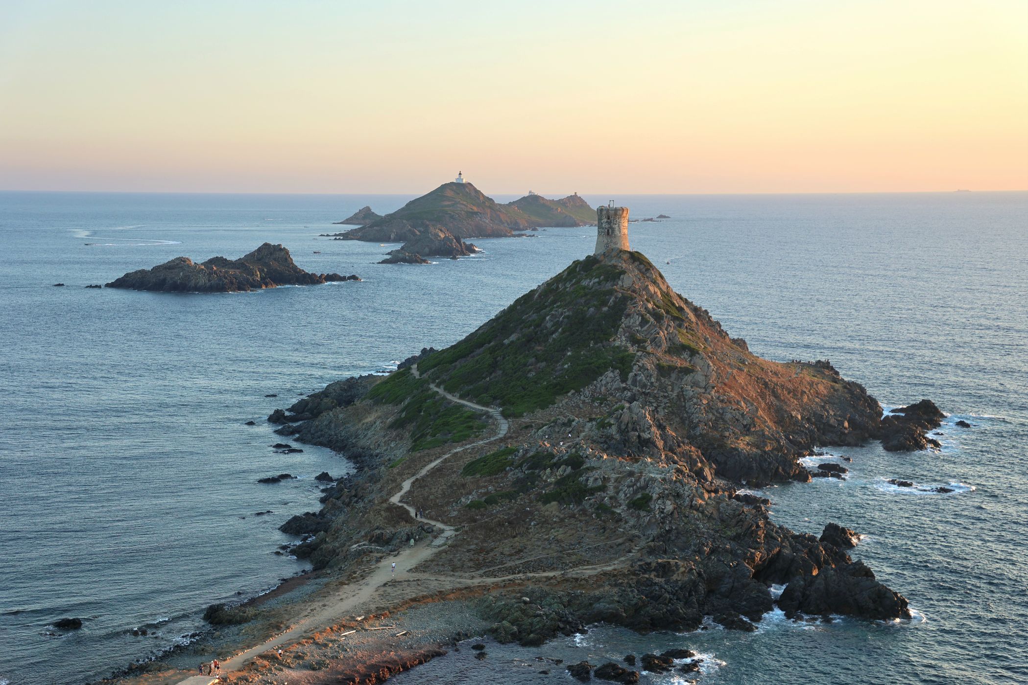 Leuchtturm von Ajaccio, France