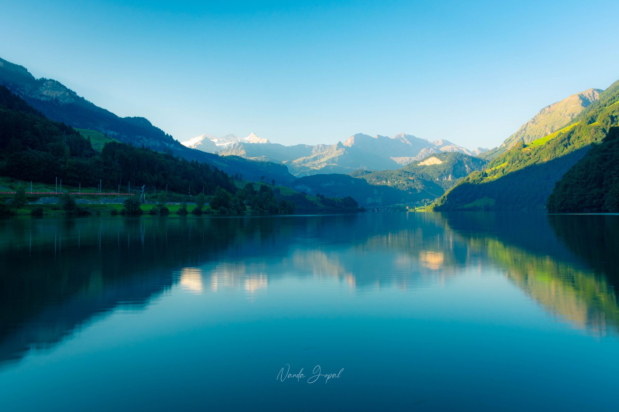 Kaiserstuhl, Lake Lungern, Switzerland