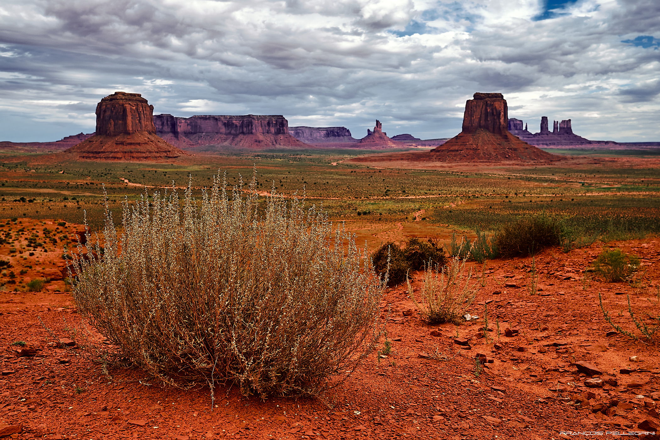 Monument Valley from Artist's Point, Arizona, USA