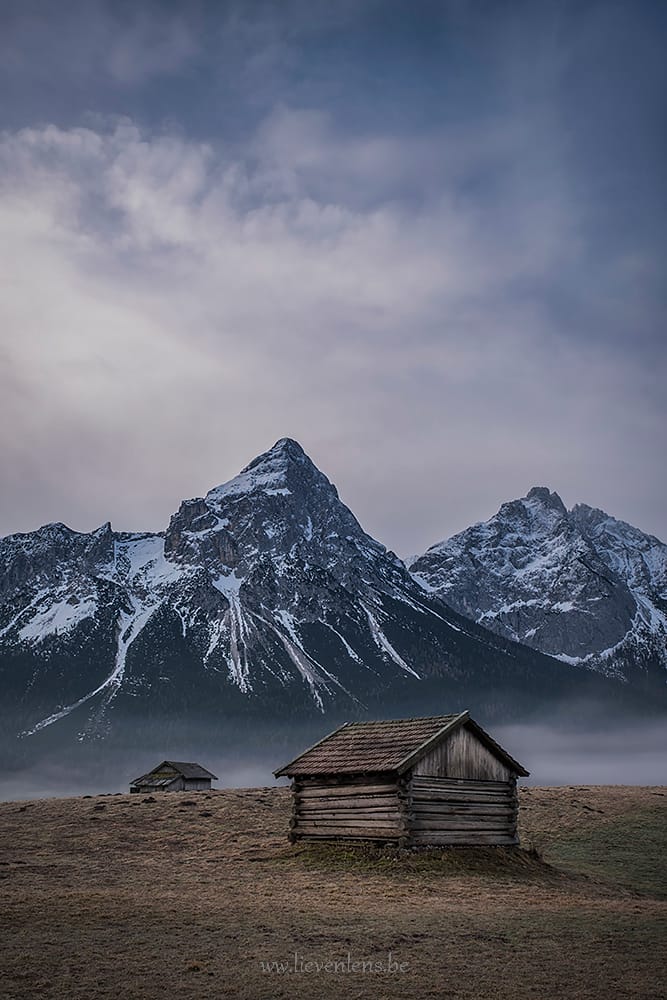 Old Barn in Lermoos, Austria