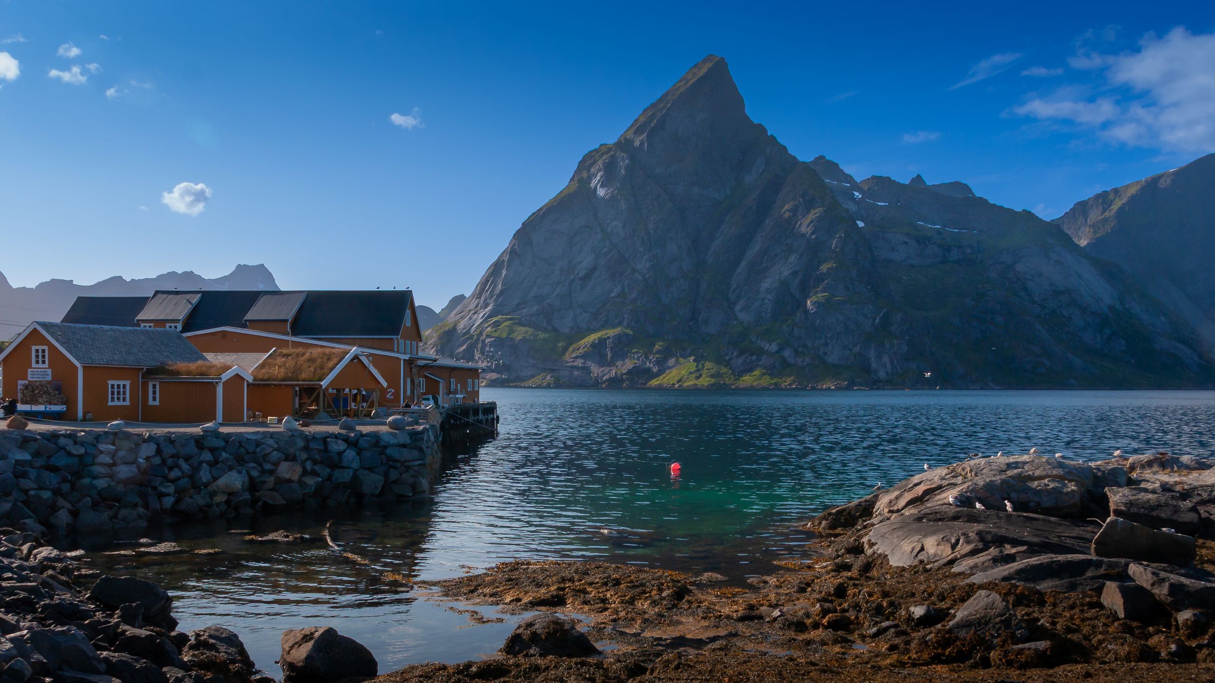 Olstind cabin in Sakrisøy, Norway