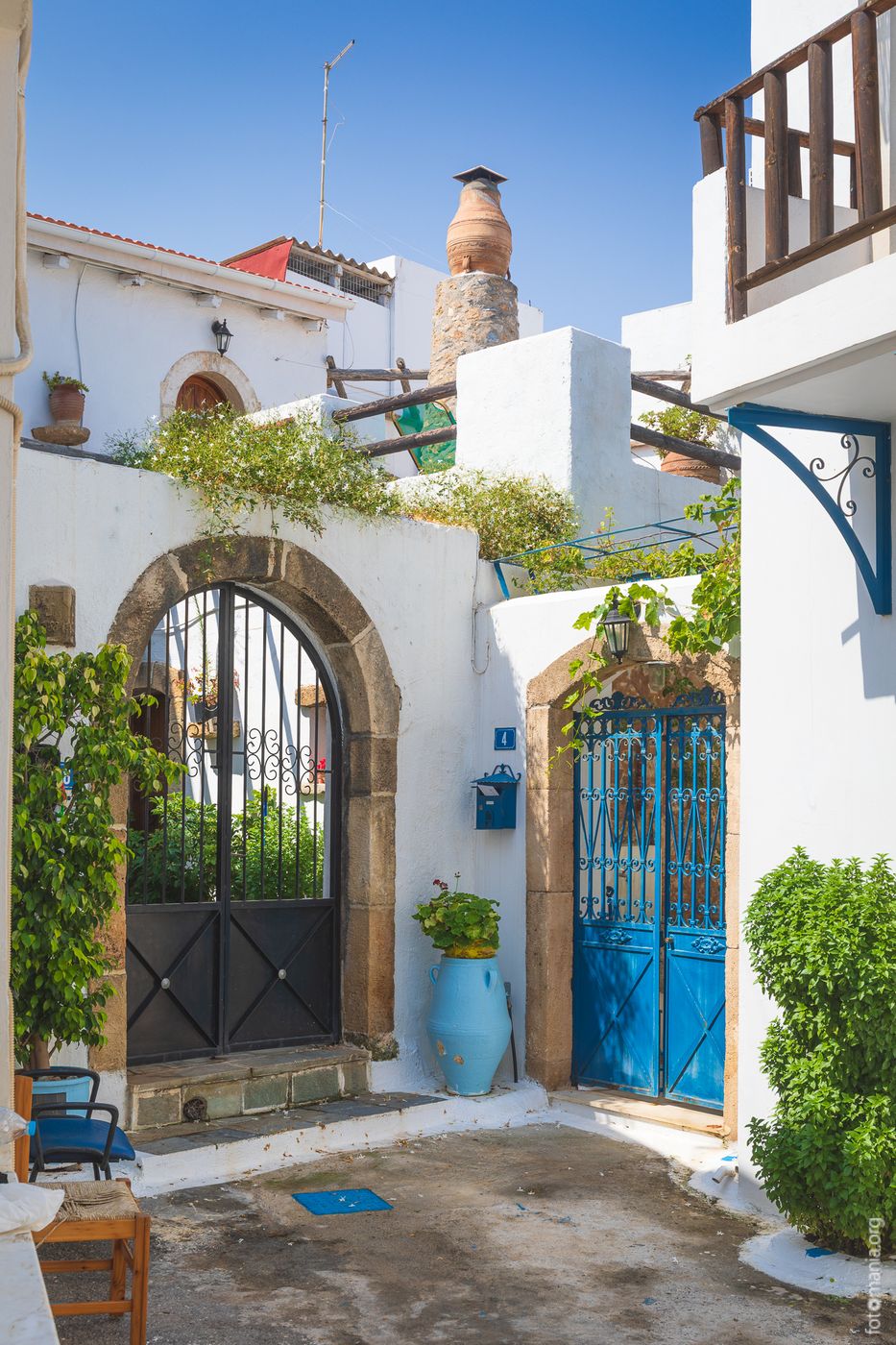 On the streets of Malia, Crete, Greece