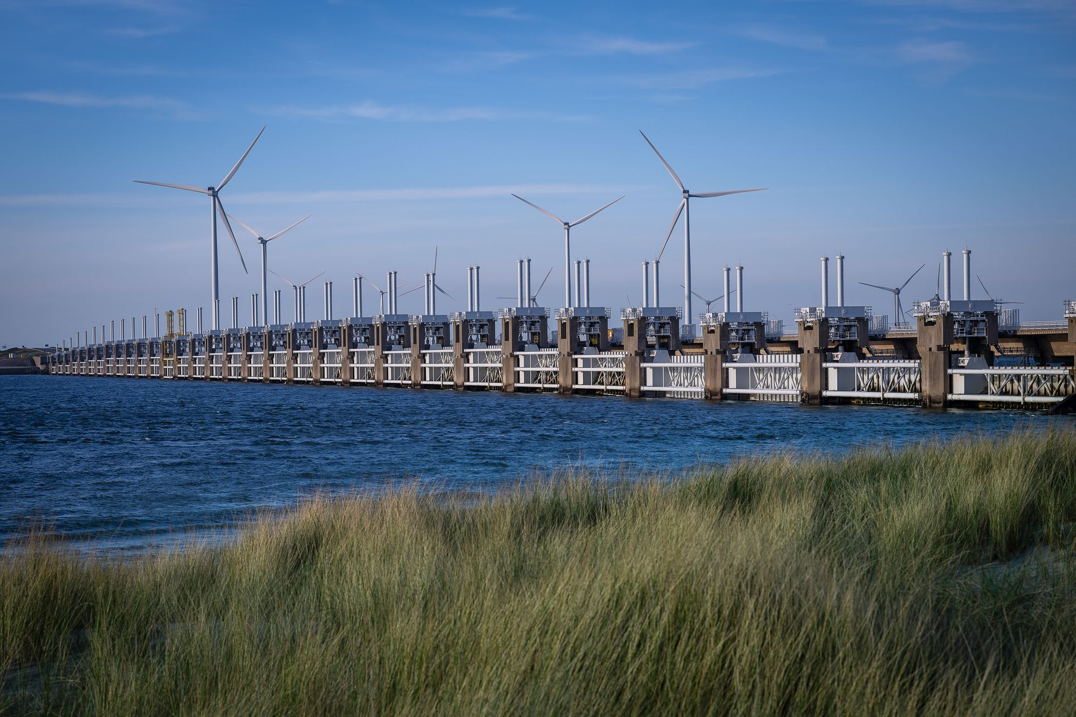 Oosterscheldekering / Oosterschelde brigde (Delta works), Netherlands