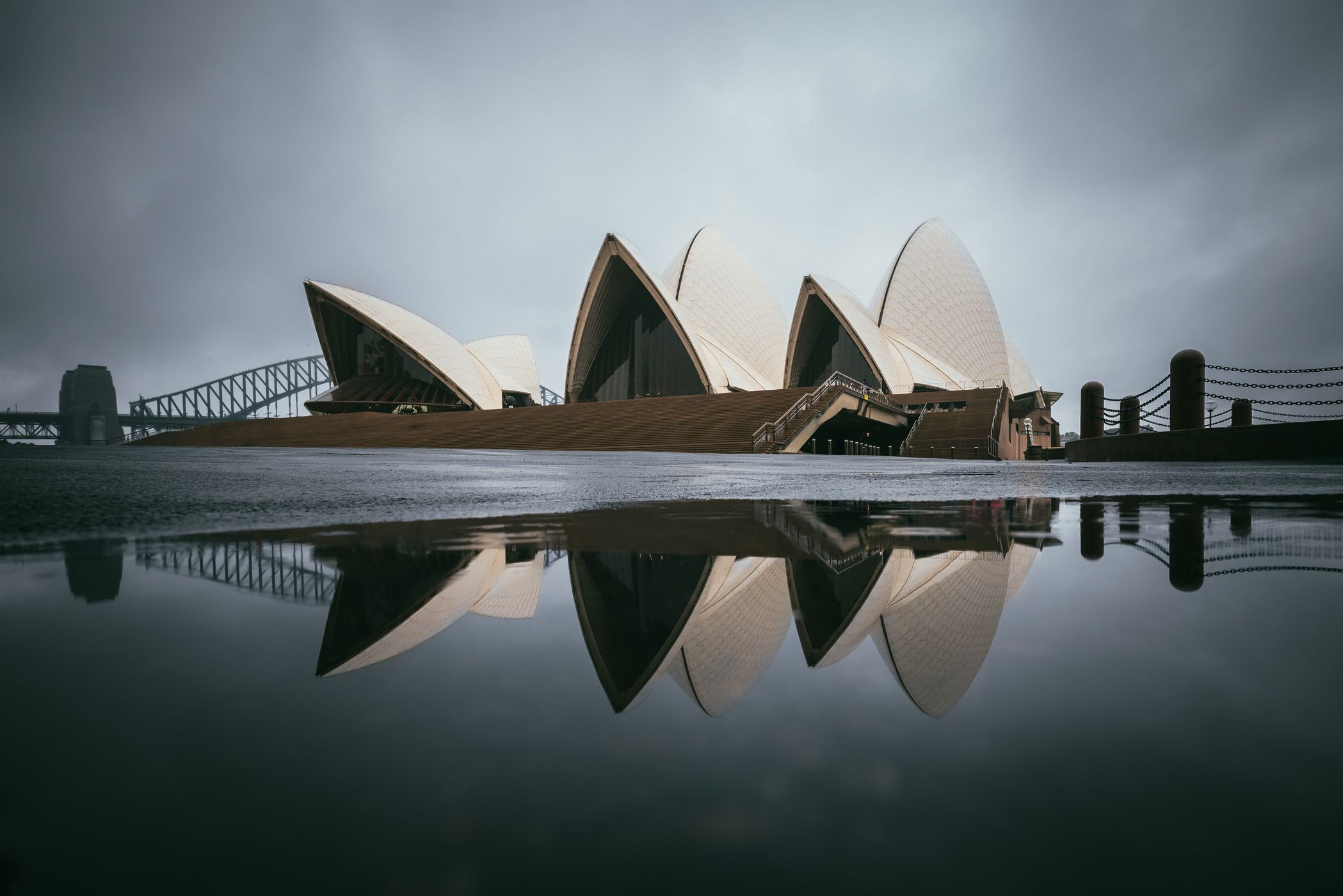 Opera House reflection, Sydney, Australia