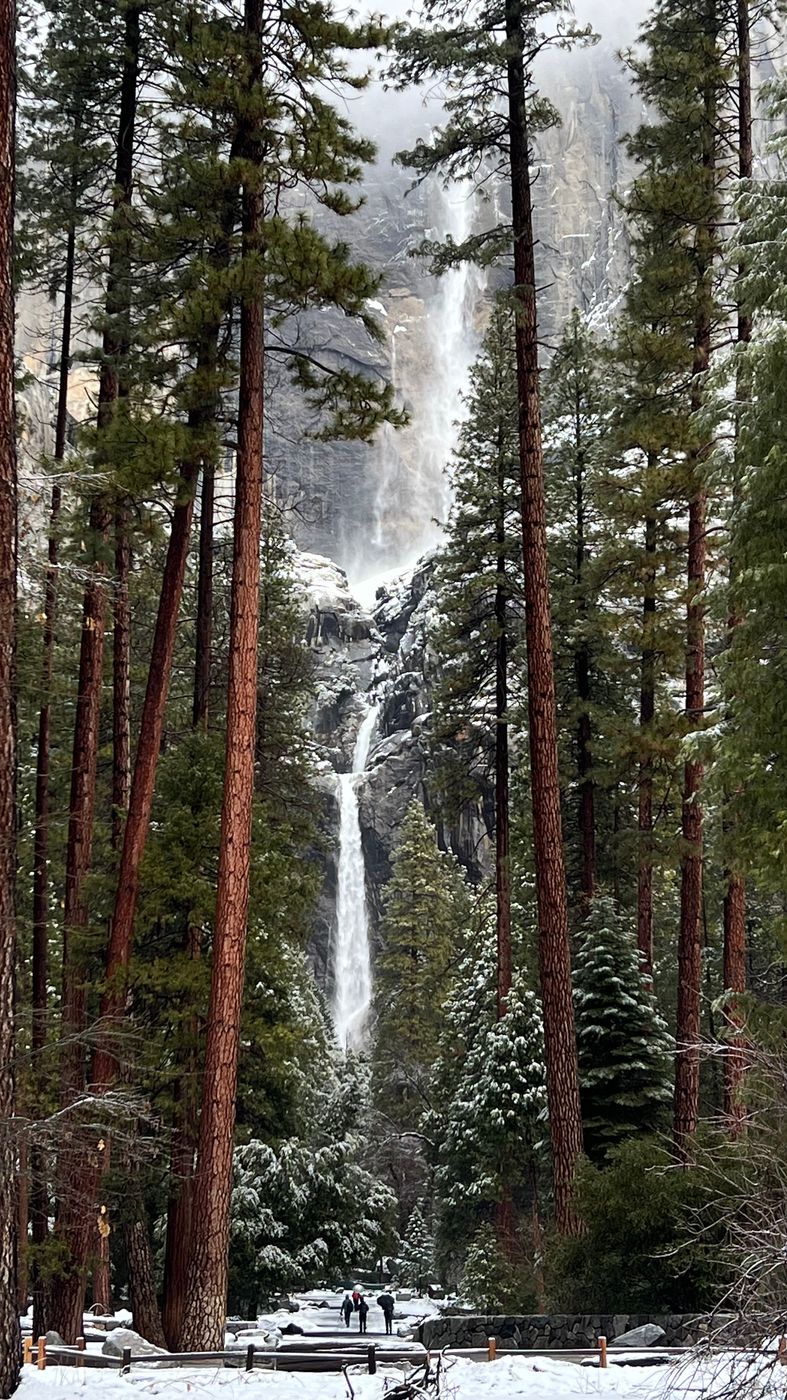 Path to Lower Yosemite Fall, USA