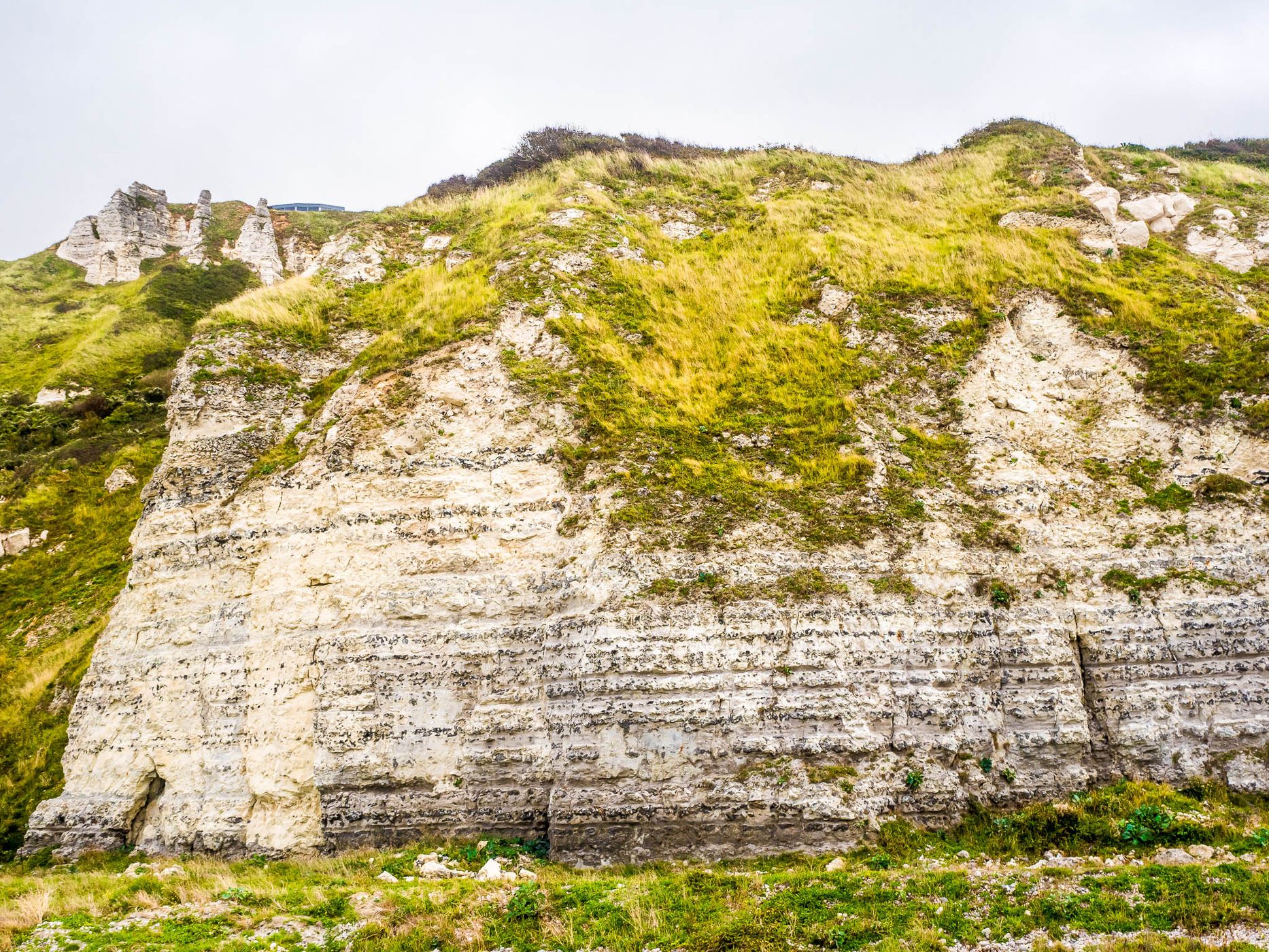 Plage de Saint-Jouin-Bruneval, France