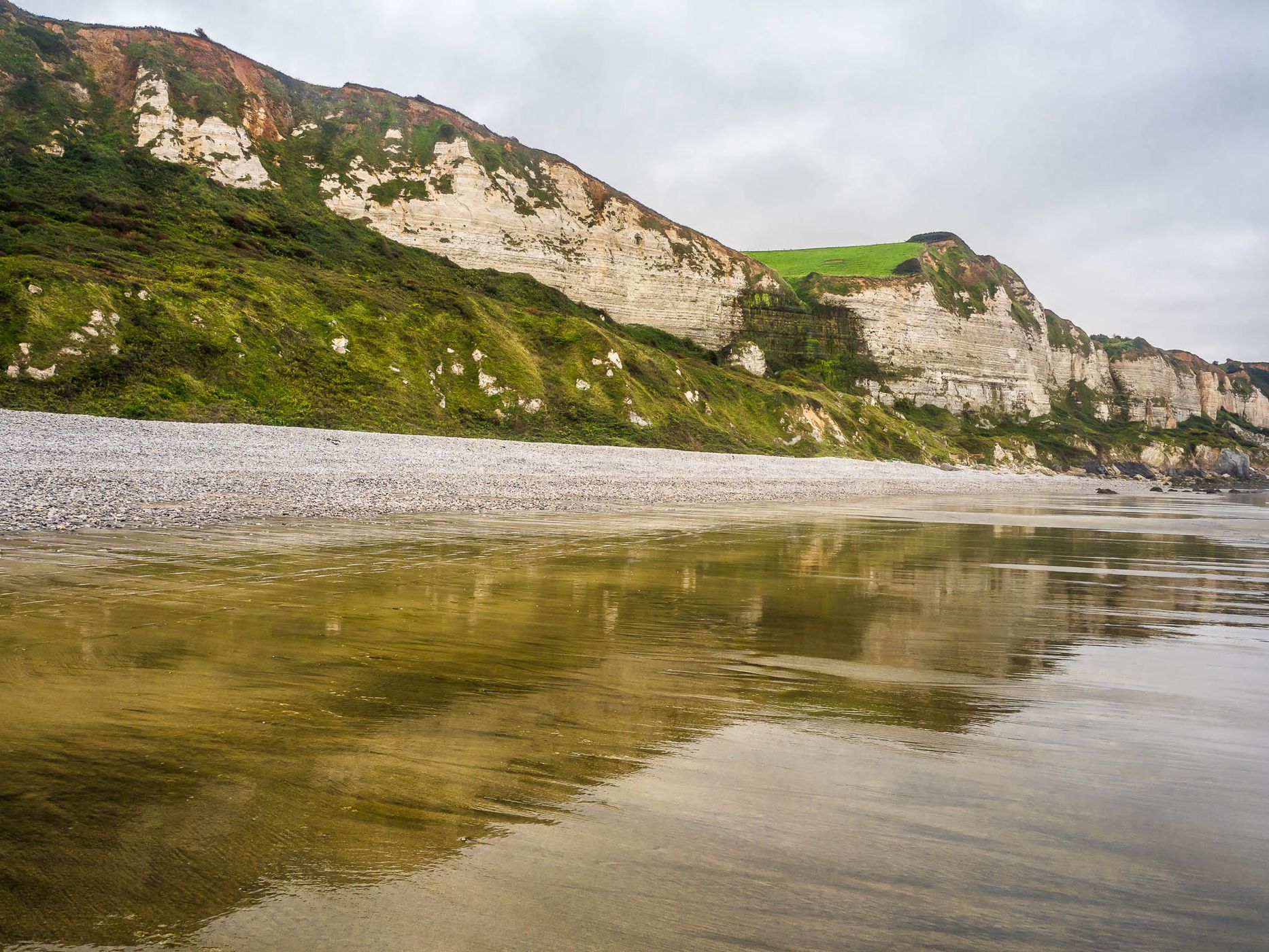 Plage de Saint-Jouin-Bruneval, France