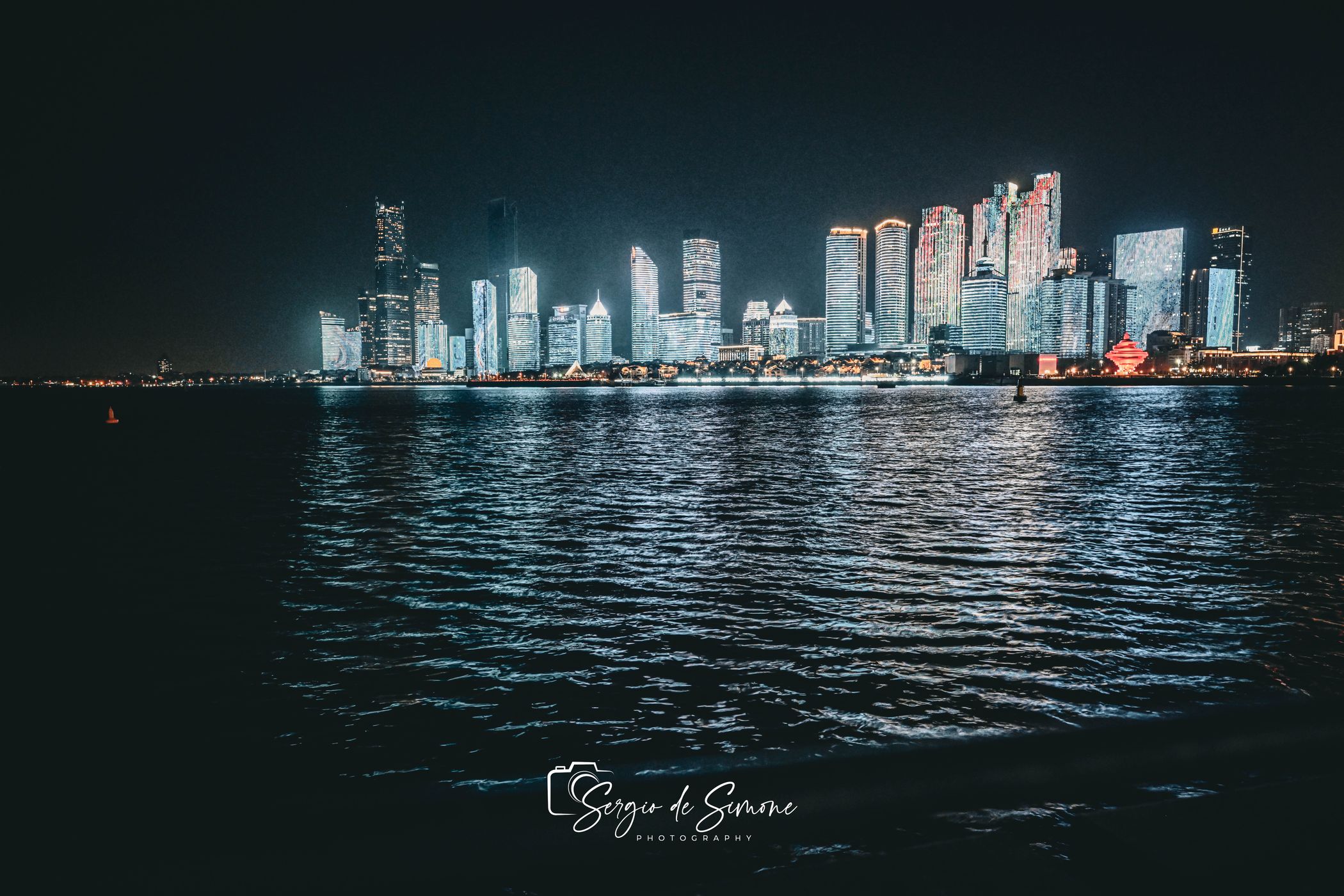 Qingdao harbor, China