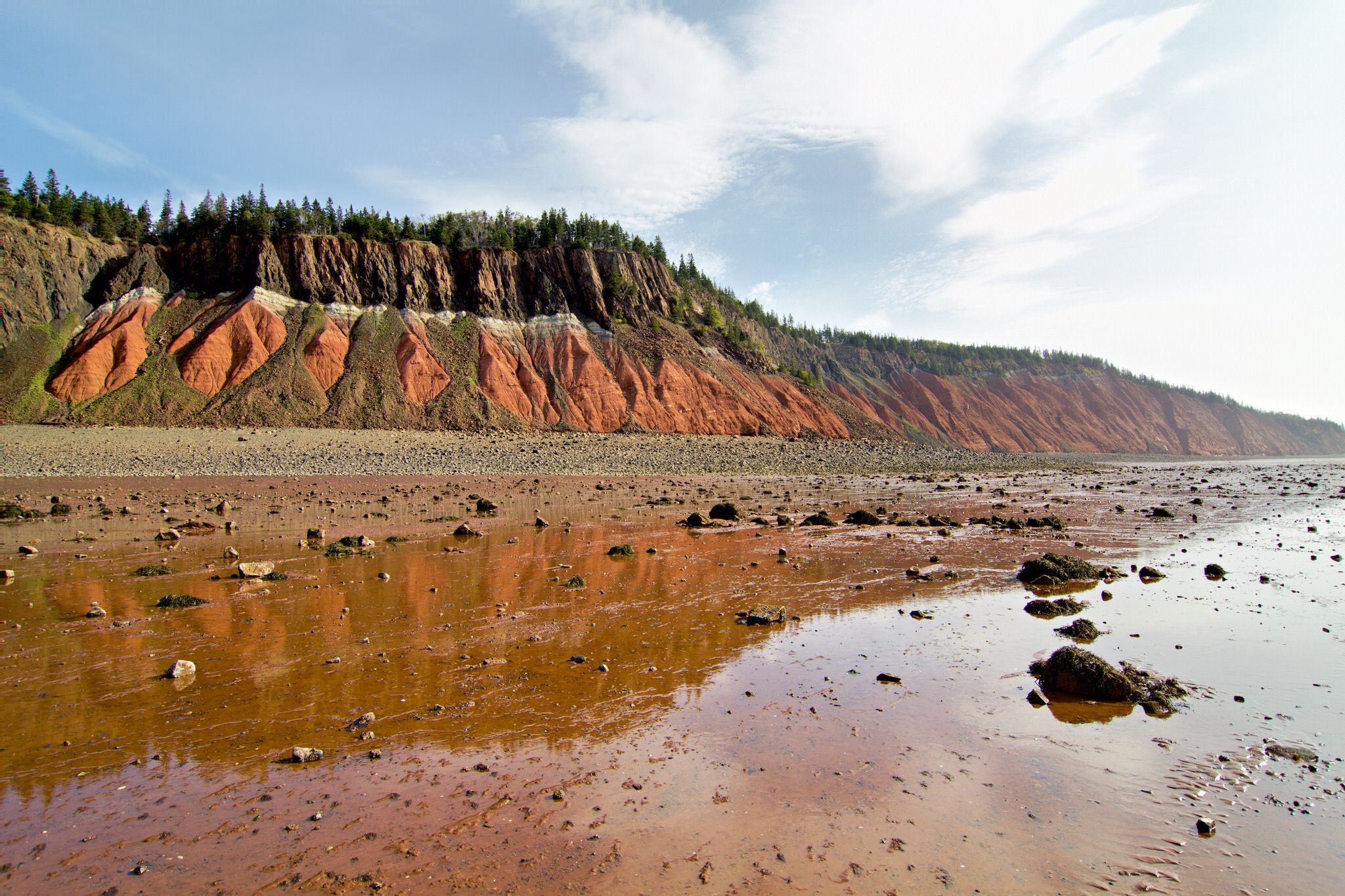 Rockformation near the 'Old Wife', Canada