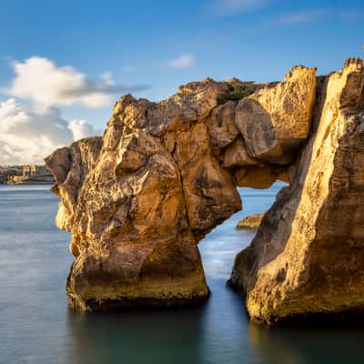 Rocky Beach, St Elmo, Valetta, Malta