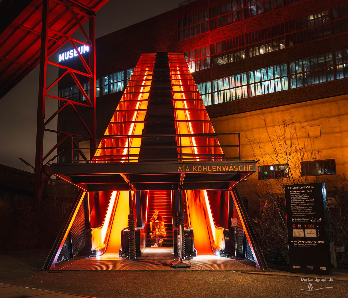 Staircase Zeche Zollverein, Germany