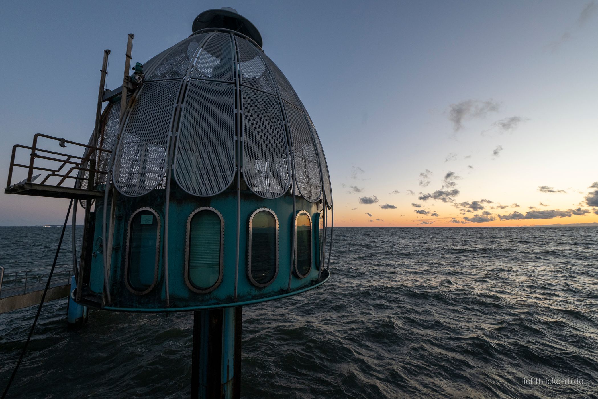 Diving gondola, Sellin, Germany