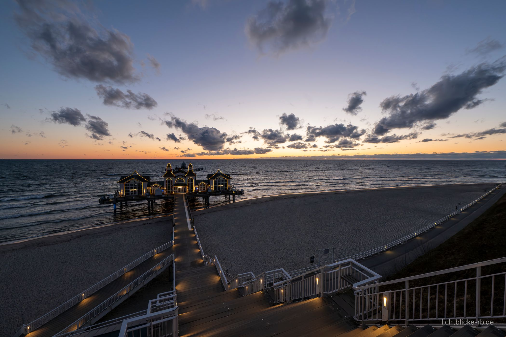 Sellin Pier View from above, Germany