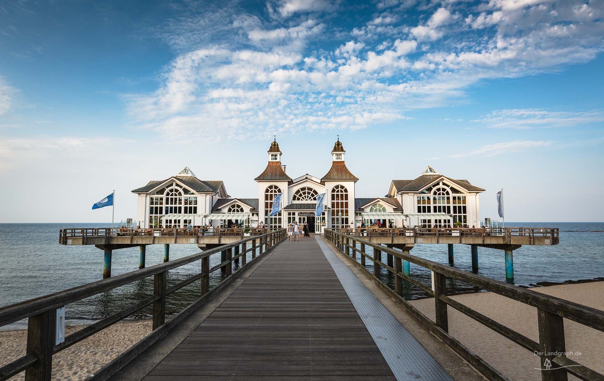 Sellin Pier front view, Germany