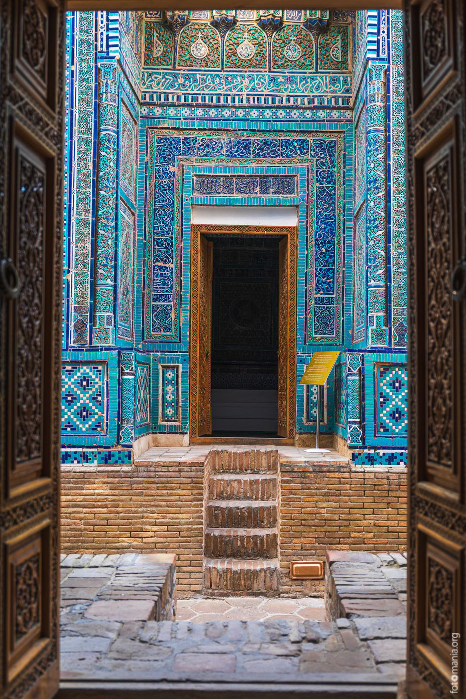 Shahi Zinda Nekropole, Samarkand, Usbekistan, Uzbekistan