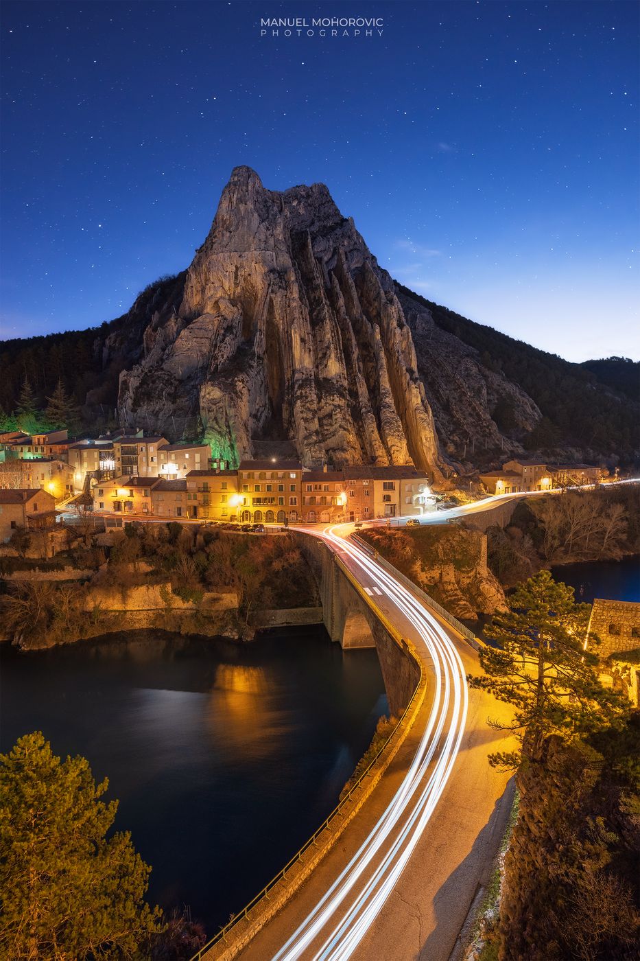 Sisteron Rock, France