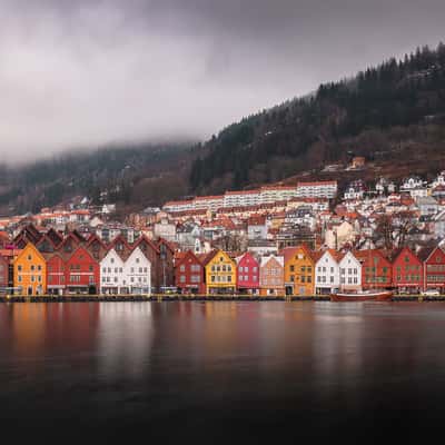 Skyline Bergen, Norway