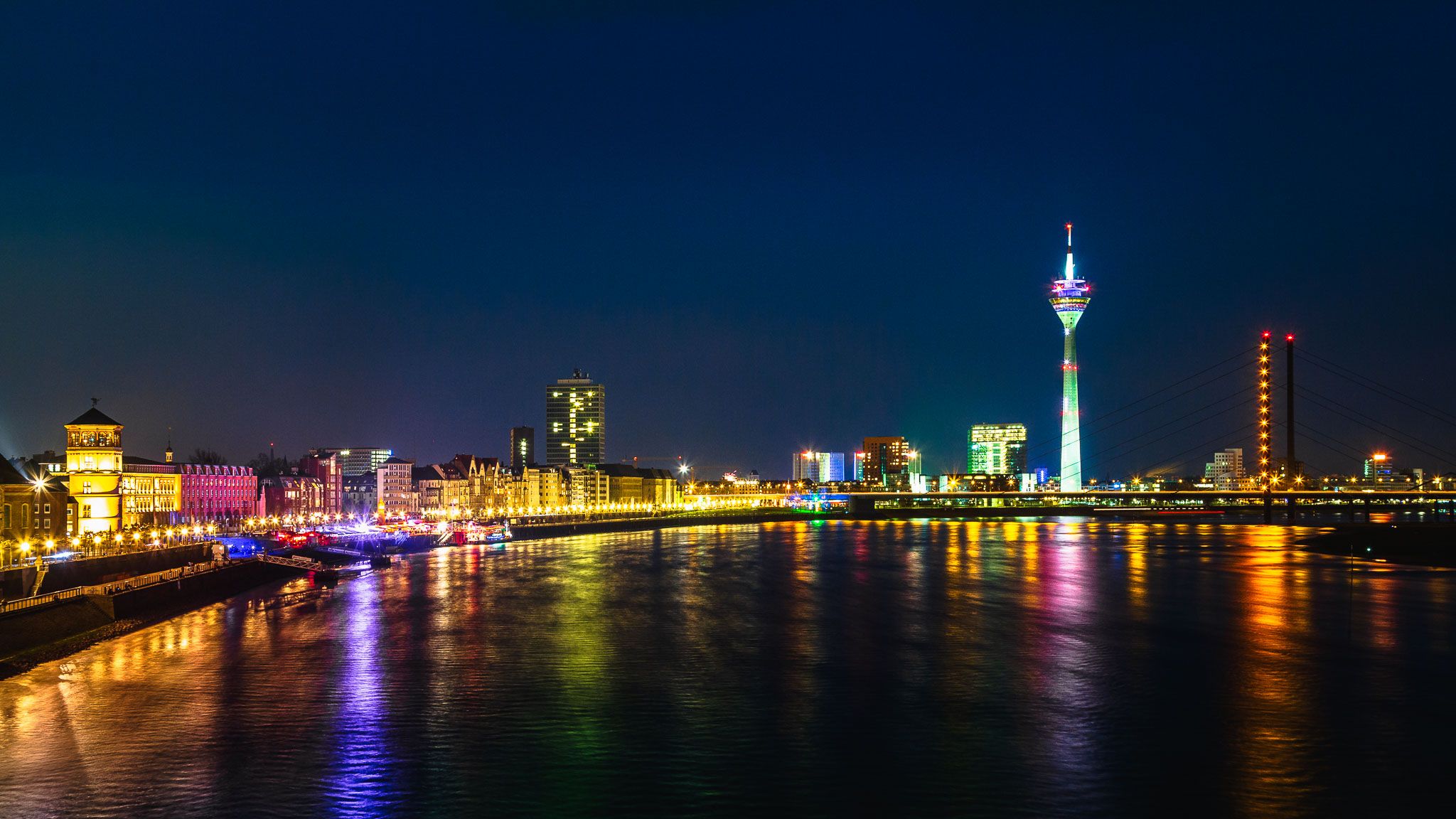Skyline Düsseldorf, Germany