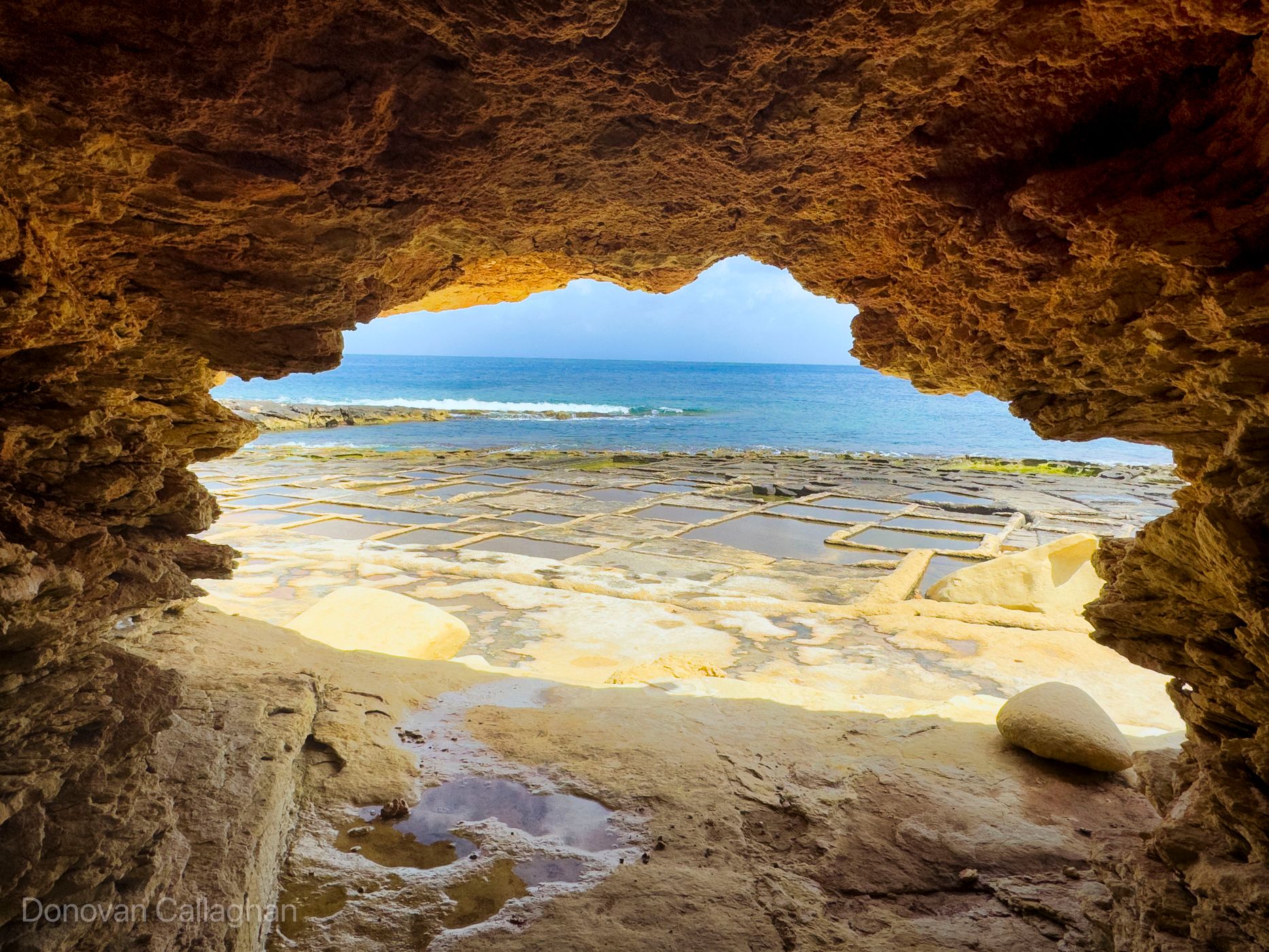 Small Cave Salt Pans, Marsaskala, Malta