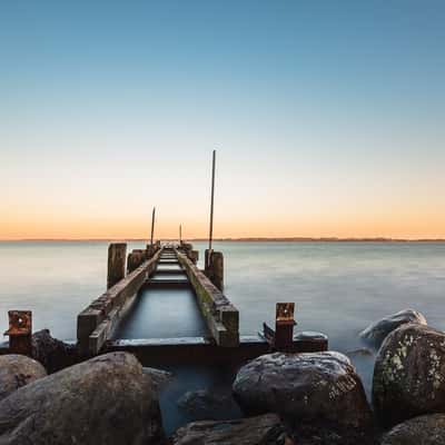 Pier in Travemünde, Germany