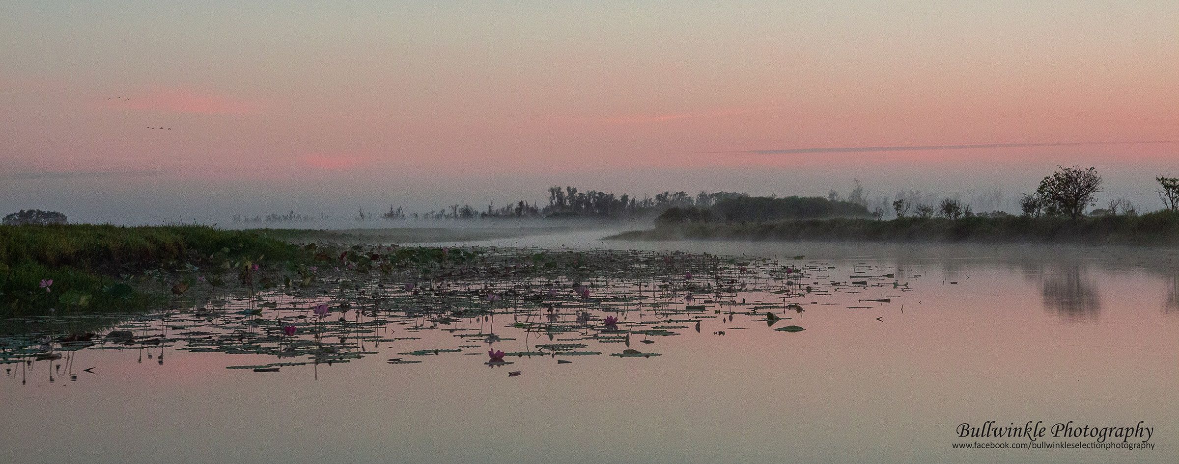 Sunrise at Corroboree Billabong, Australia